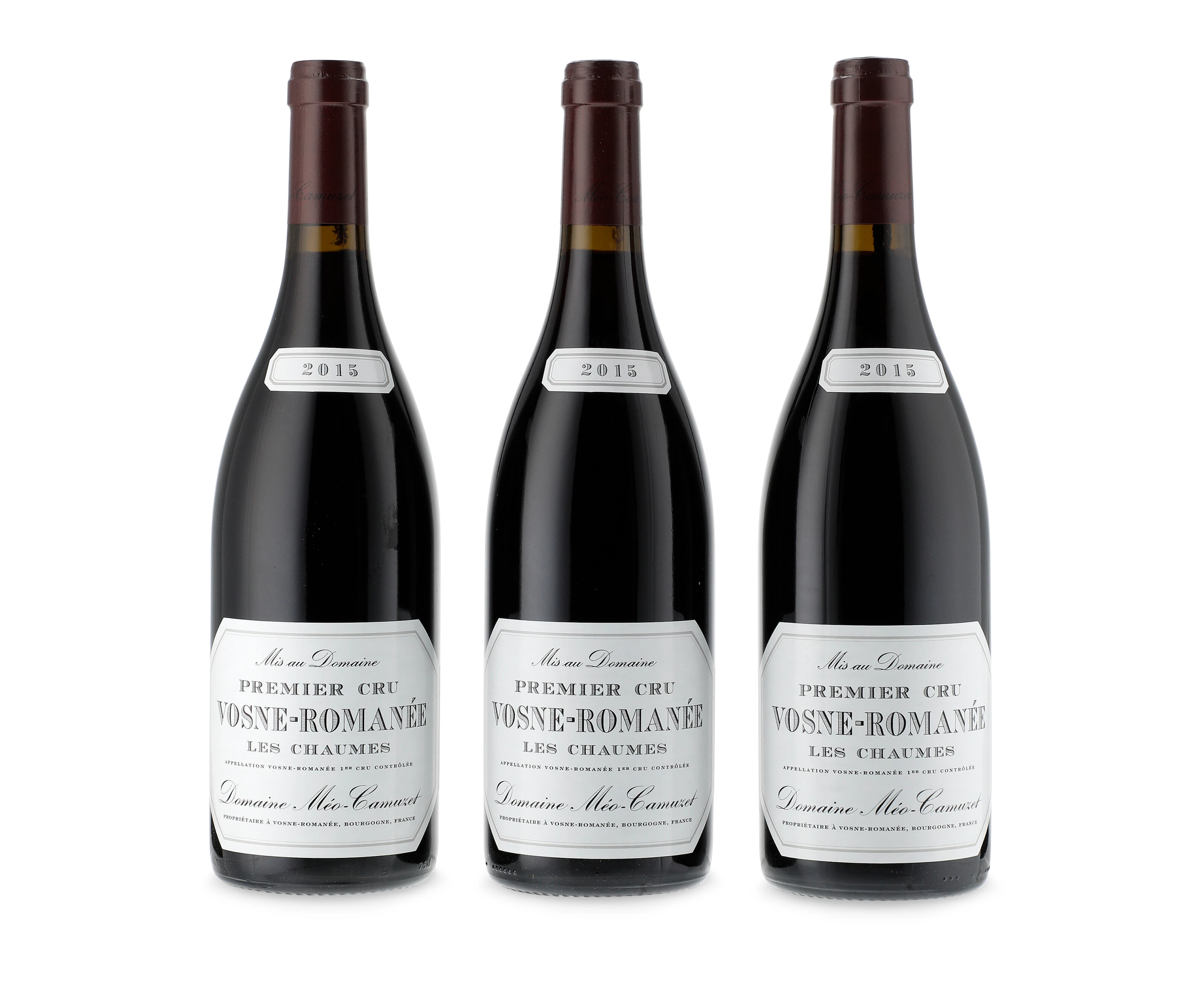 Mixed 2001 & 2015 Domaine Meo Camuzet, Vosne-Romanée, Les Chaumes