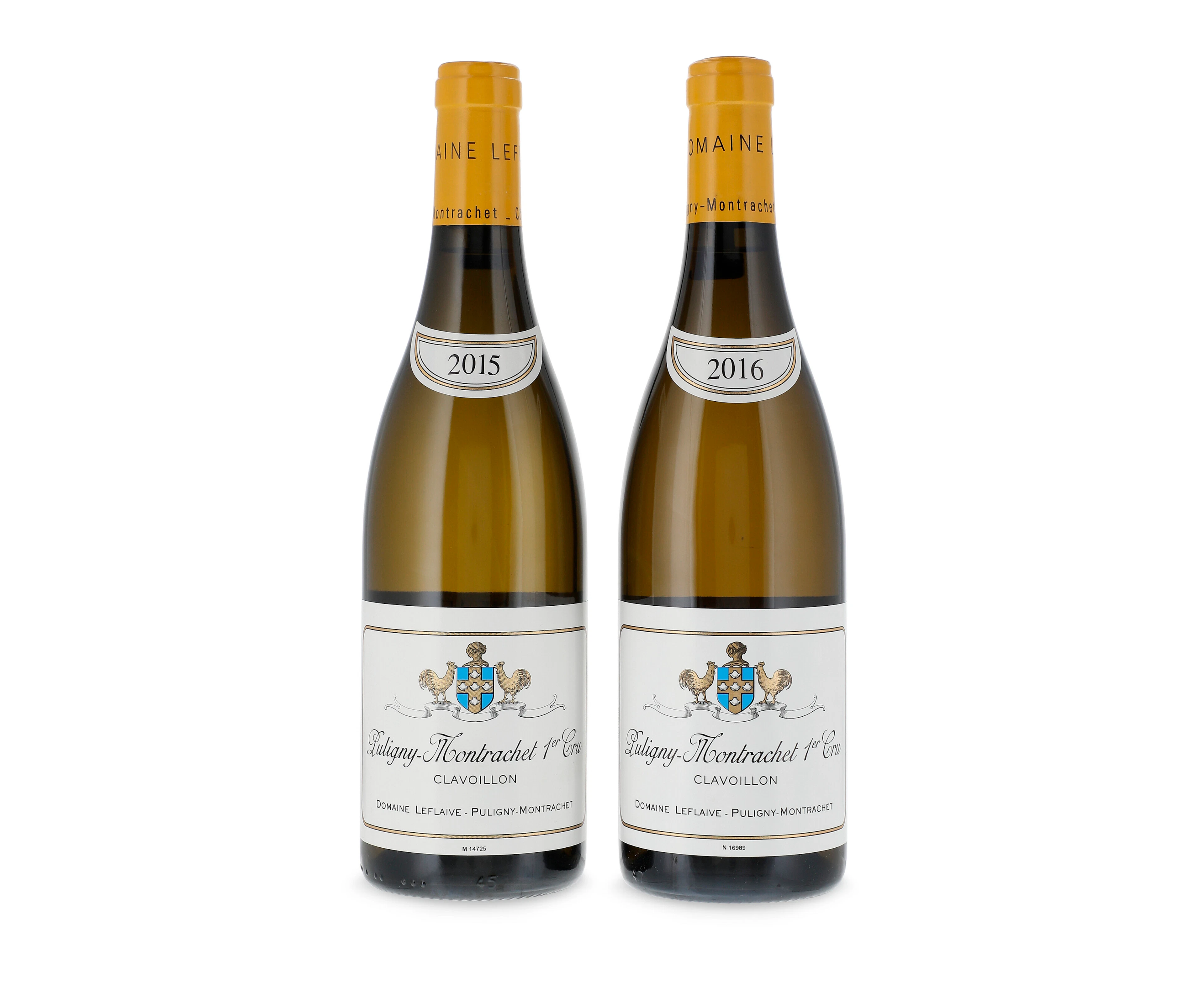 Mixed 2015 & 2016 Domaine Leflaive, Puligny-Montrachet, Clavoillon
