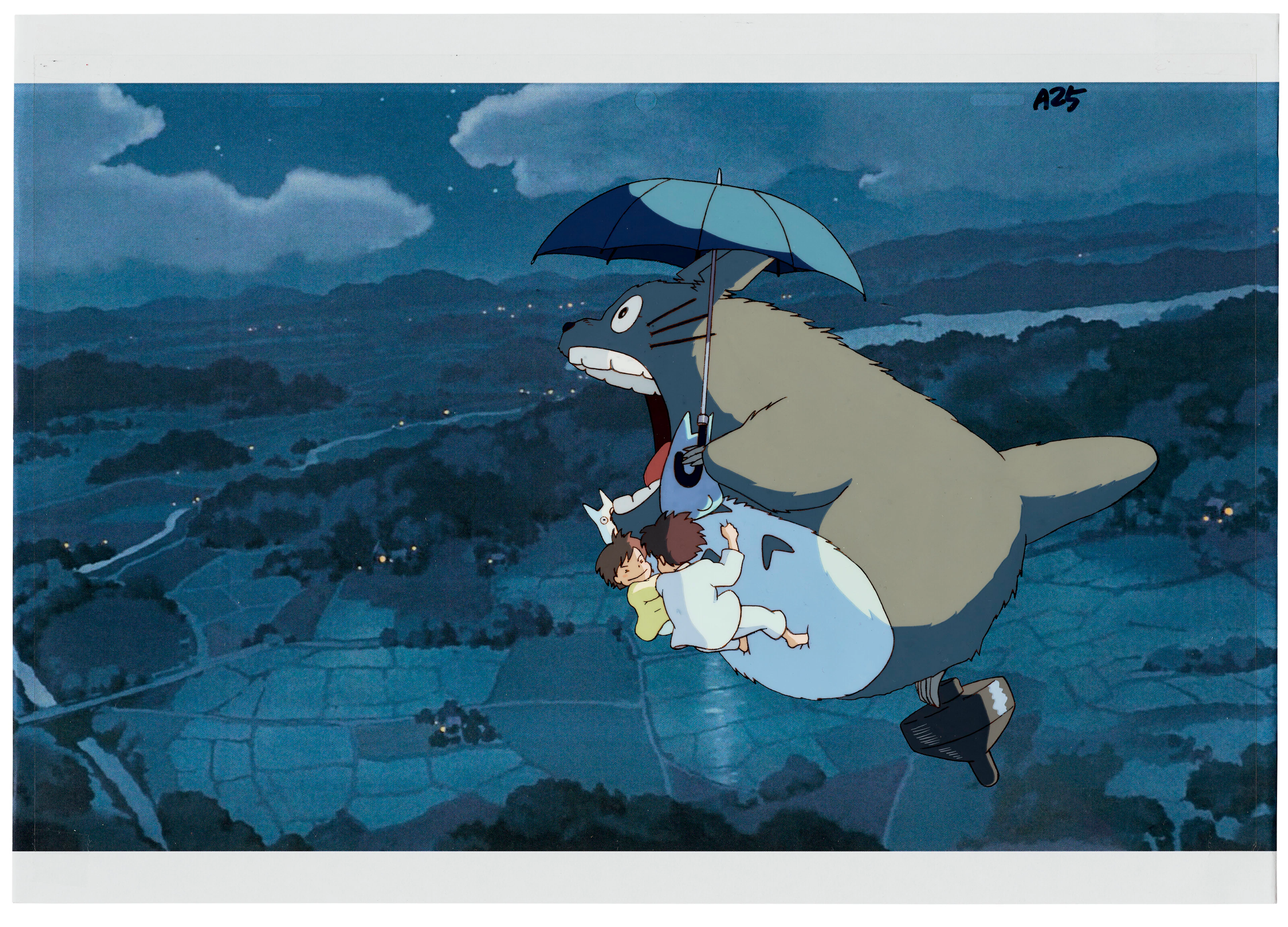 My Neighbor Totoro - Satsuki, Mei, Chibi-Totoro, Chu-Totoro and Totoro, 1988
