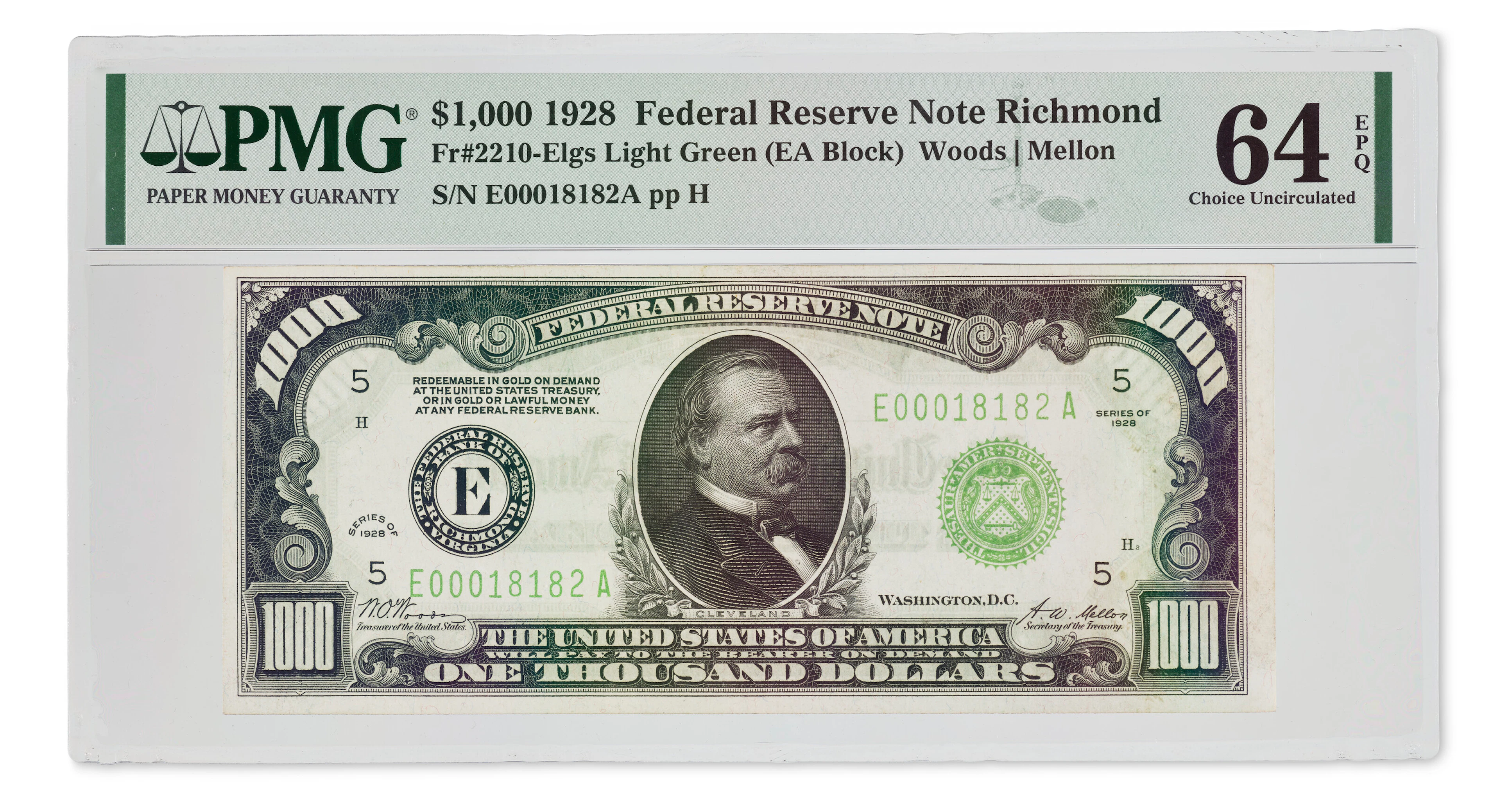 $1,000 Federal Reserve Note