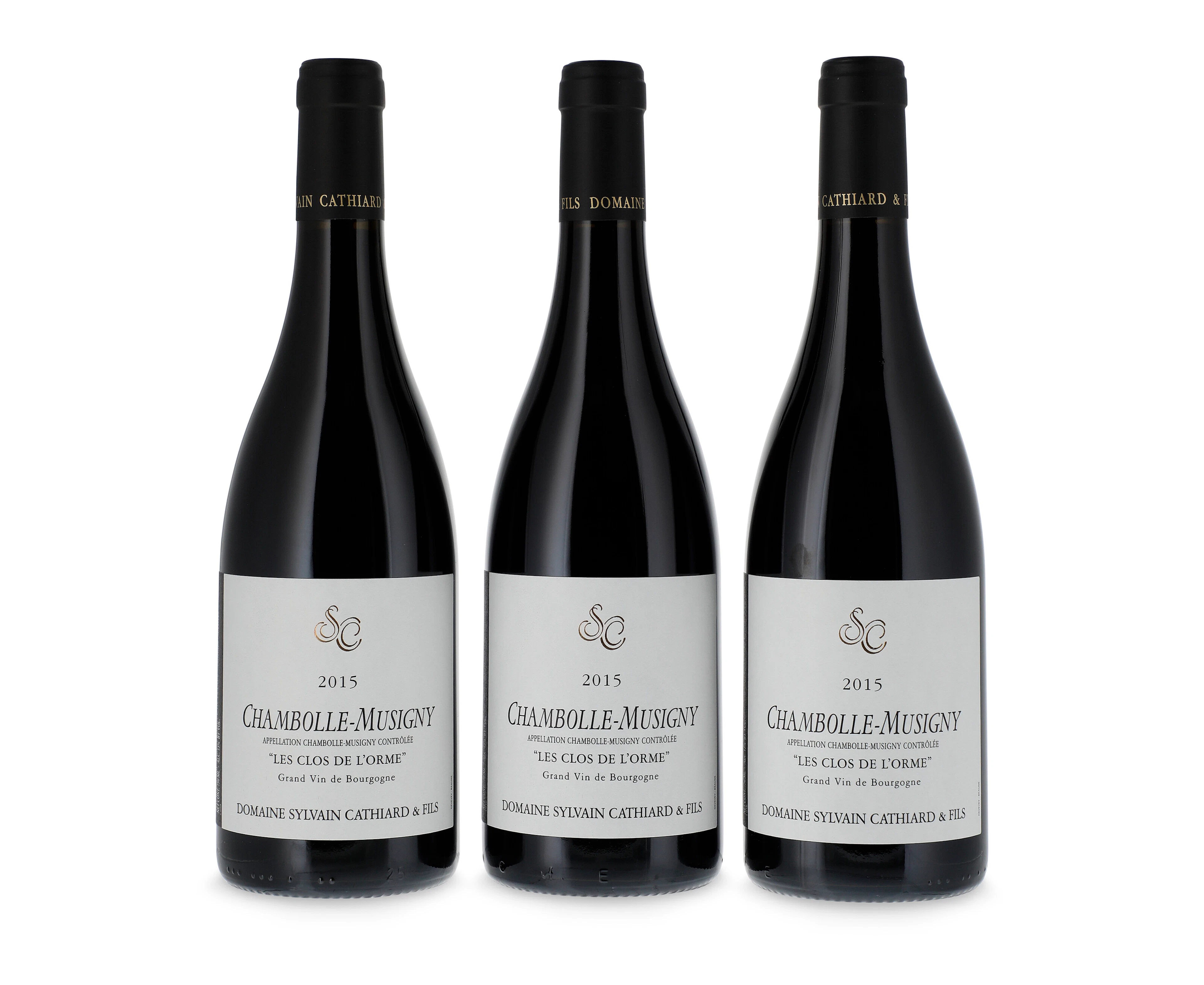 Mixed 2015 & 2016 Domaine Sylvain Cathiard, Chambolle-Musigny, Les