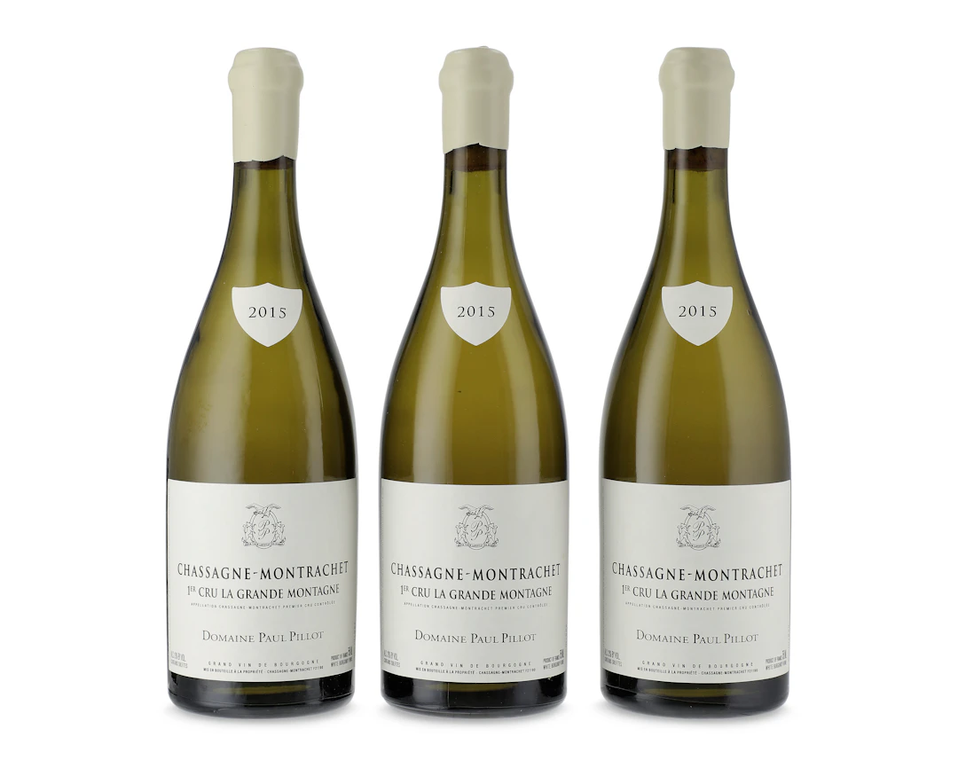 Mixed 2015 & 2017 Domaine Paul Pillot, Chassagne-Montrachet, La Grande Montagne