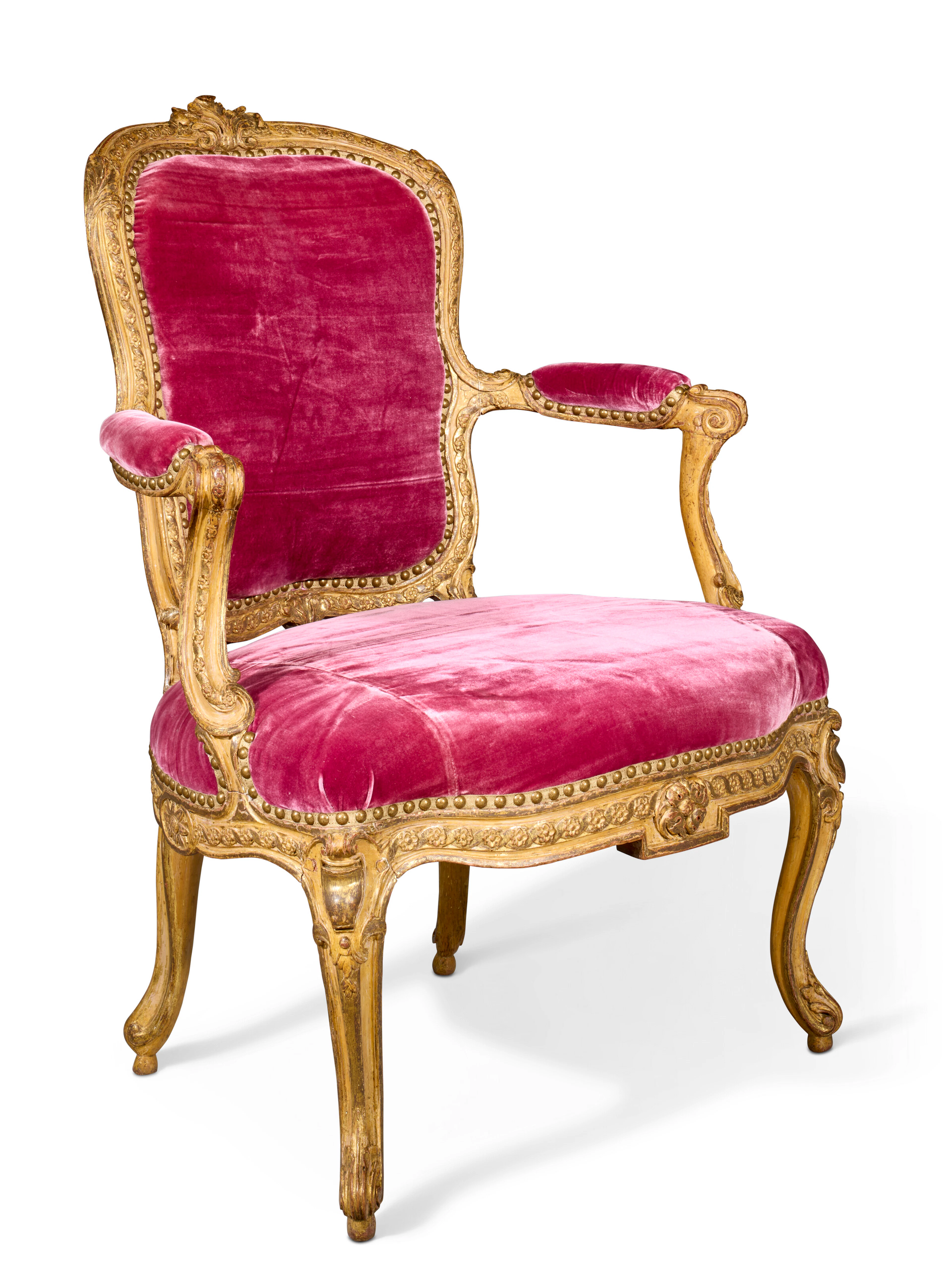 Fauteuil D'époque Louis Xv