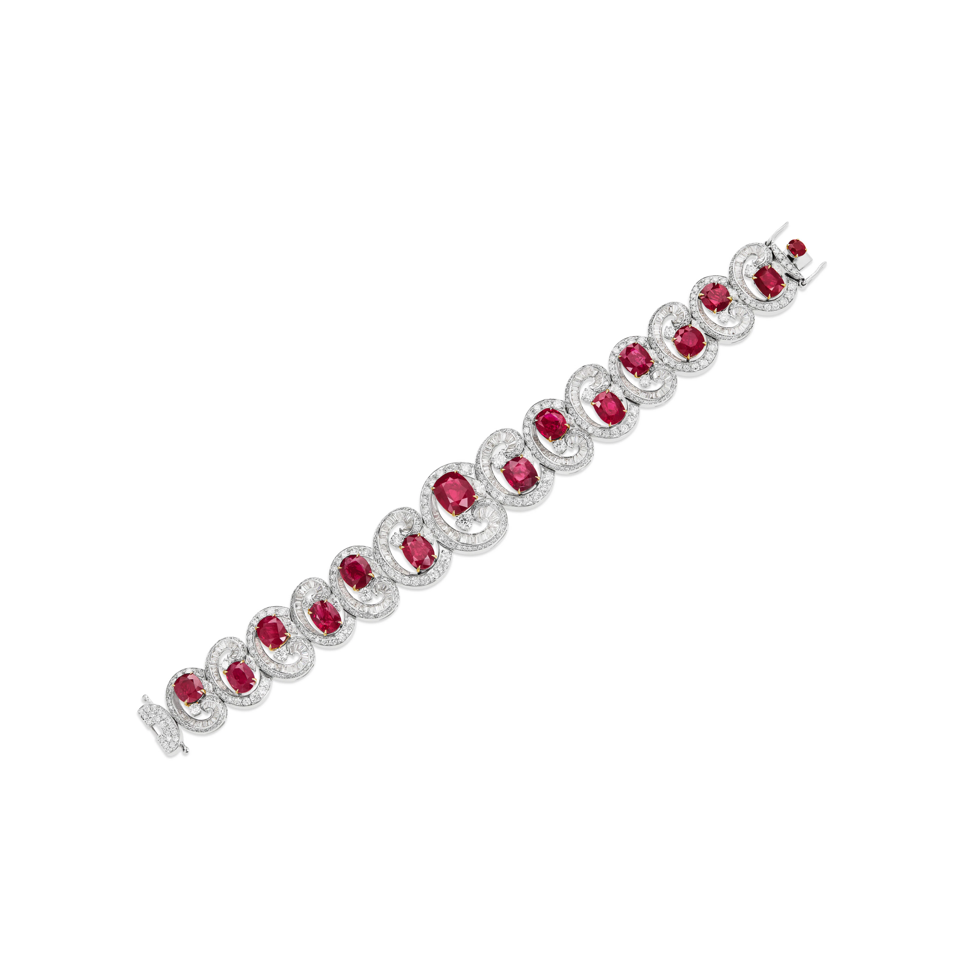 Ruby and Diamond Bracelet