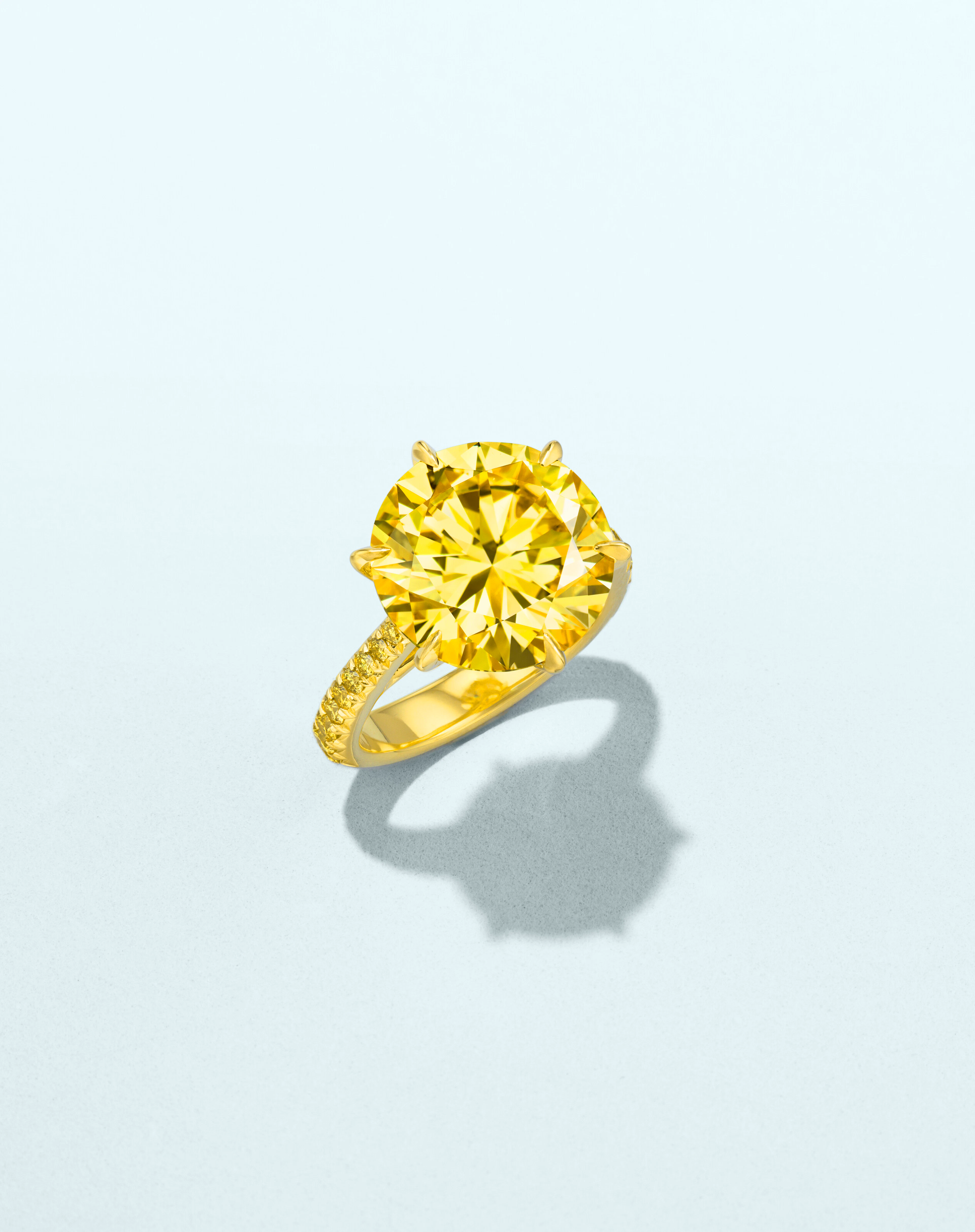 An Important Coloured Diamond Ring