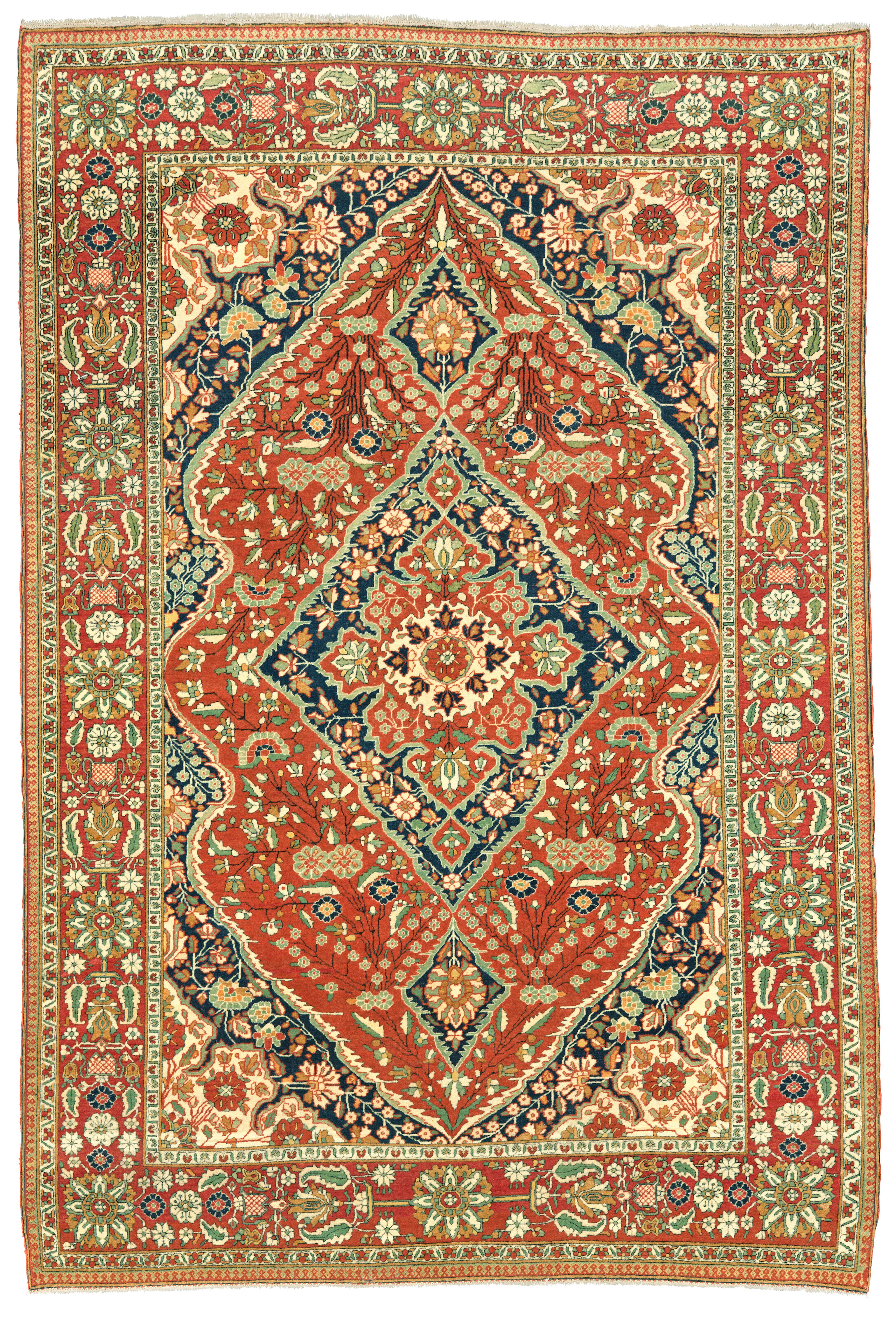 A KASHAN 'MOHTASHAM' RUG