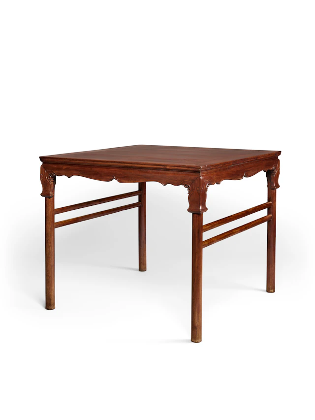 A Rare Huanghuali Fixed-Leg Demountable-Style Square Table, Fangzhuo