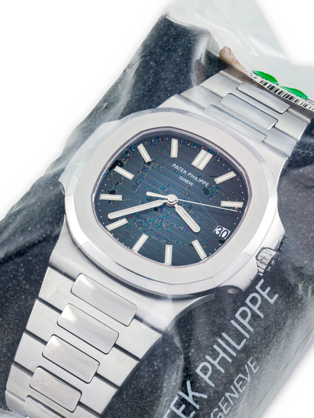 Patek Philippe. A Very Rare Stainless Steel Automatic Wristwatch with