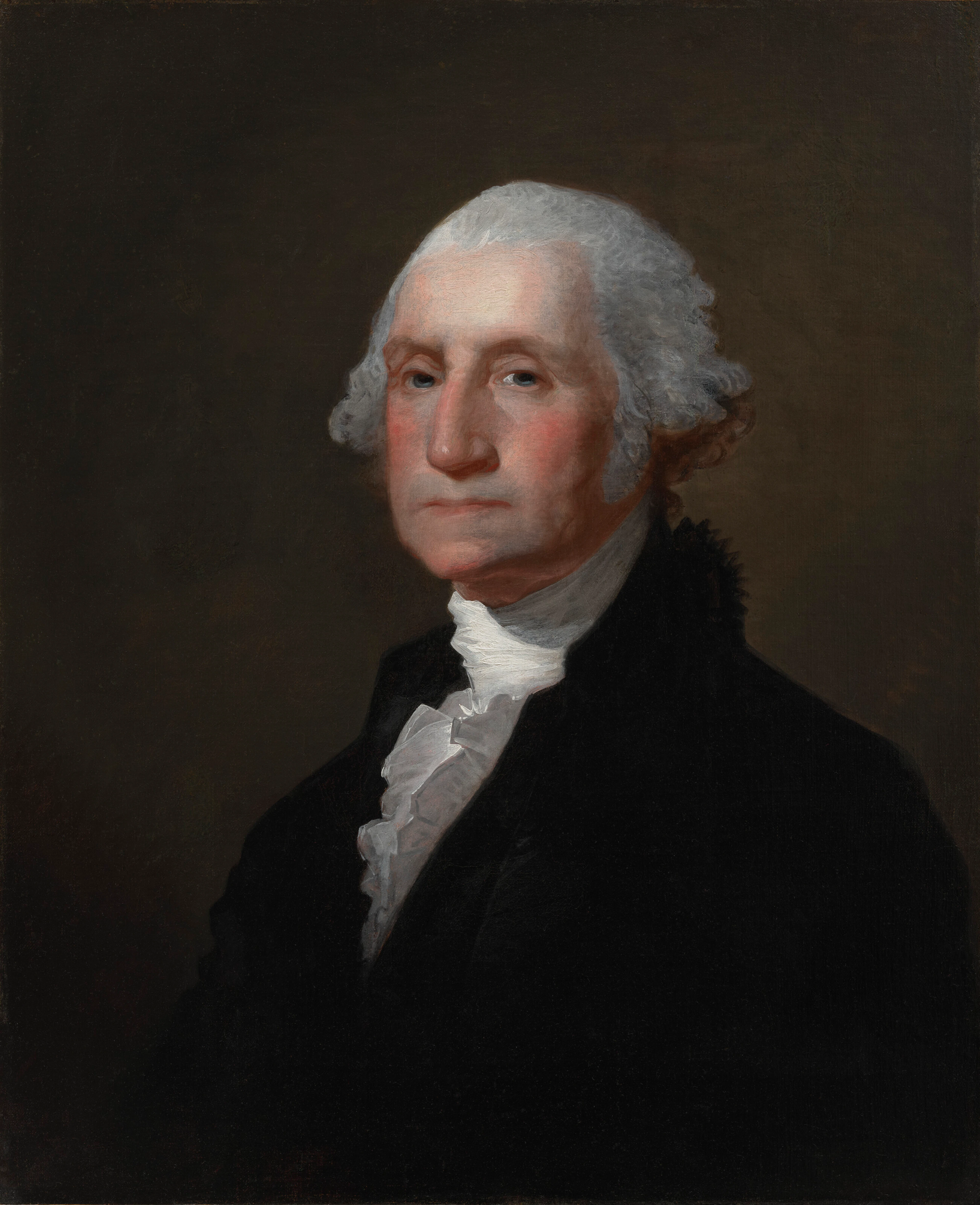 GILBERT STUART (1755-1828) George Washington (Athenaeum-Type)