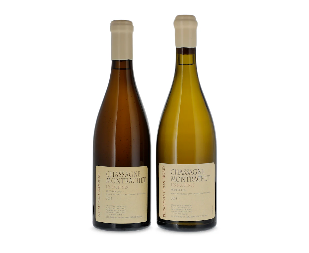 Mixed 2012 & 2015 Pierre-Yves Colin-Morey, Chassagne-Montrachet, Les Baudines