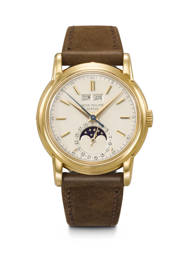 Patek Philippe. An Extremely Rare and Important 18K Gold Perpetual