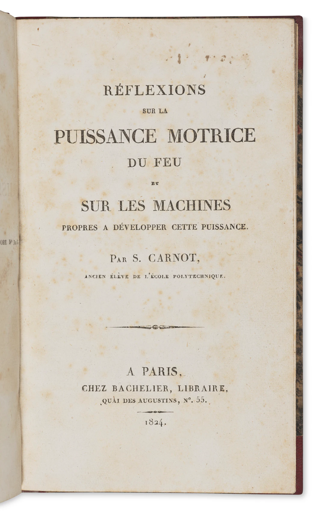 Réflexions Sur La Puissance Motrice Du Feu