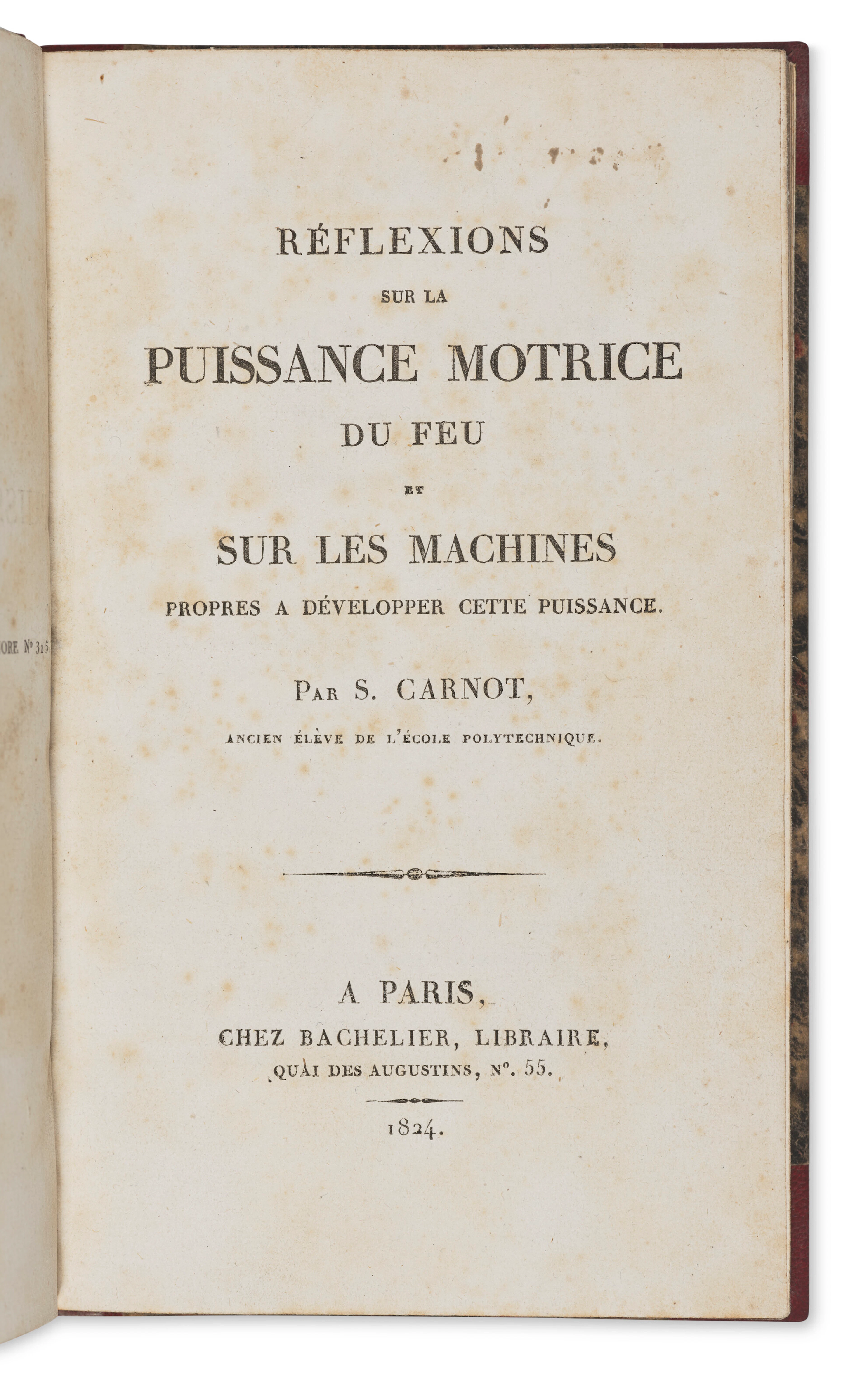 Réflexions Sur La Puissance Motrice Du Feu