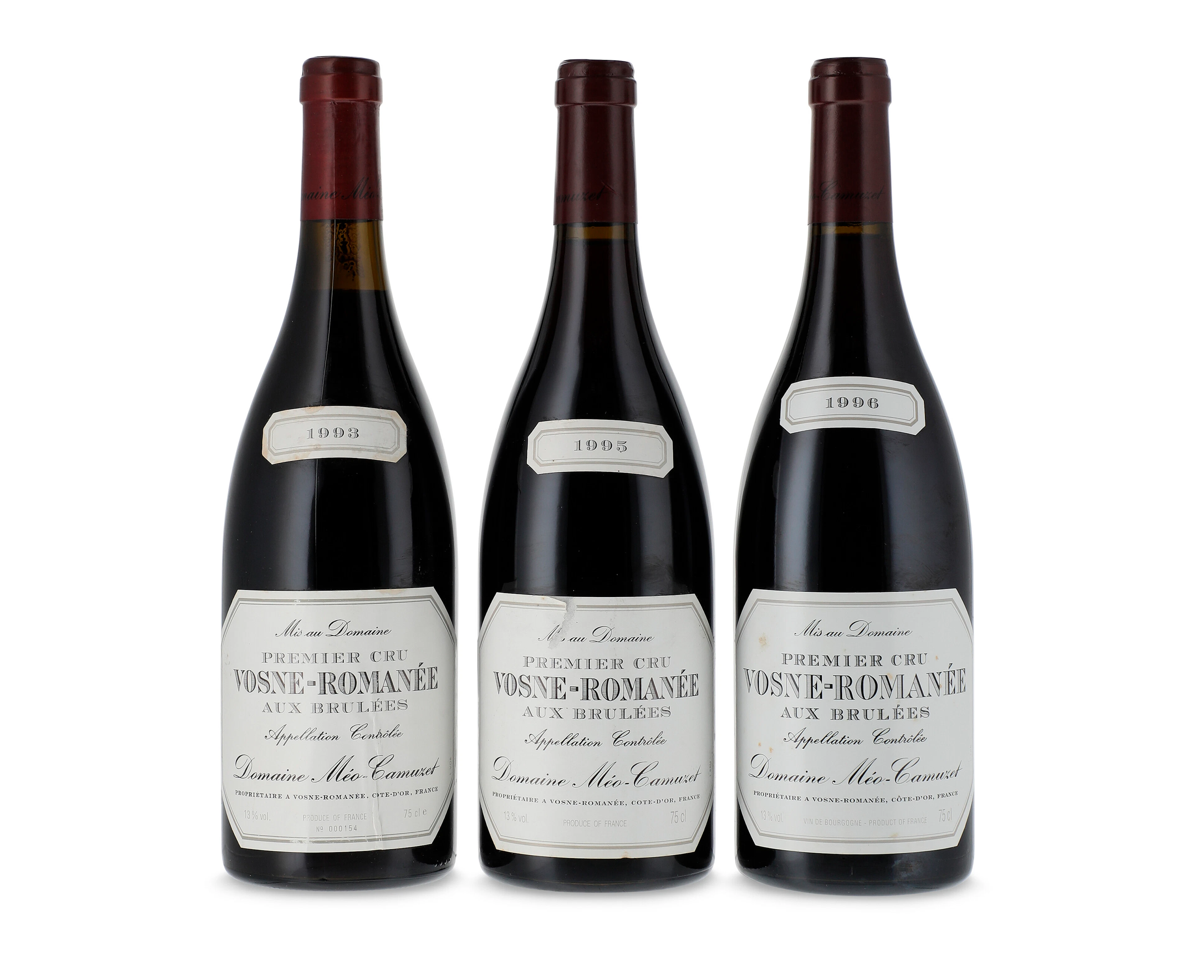 Mixed Domaine Meo Camuzet, Vosne-Romanée, Aux Brûlées