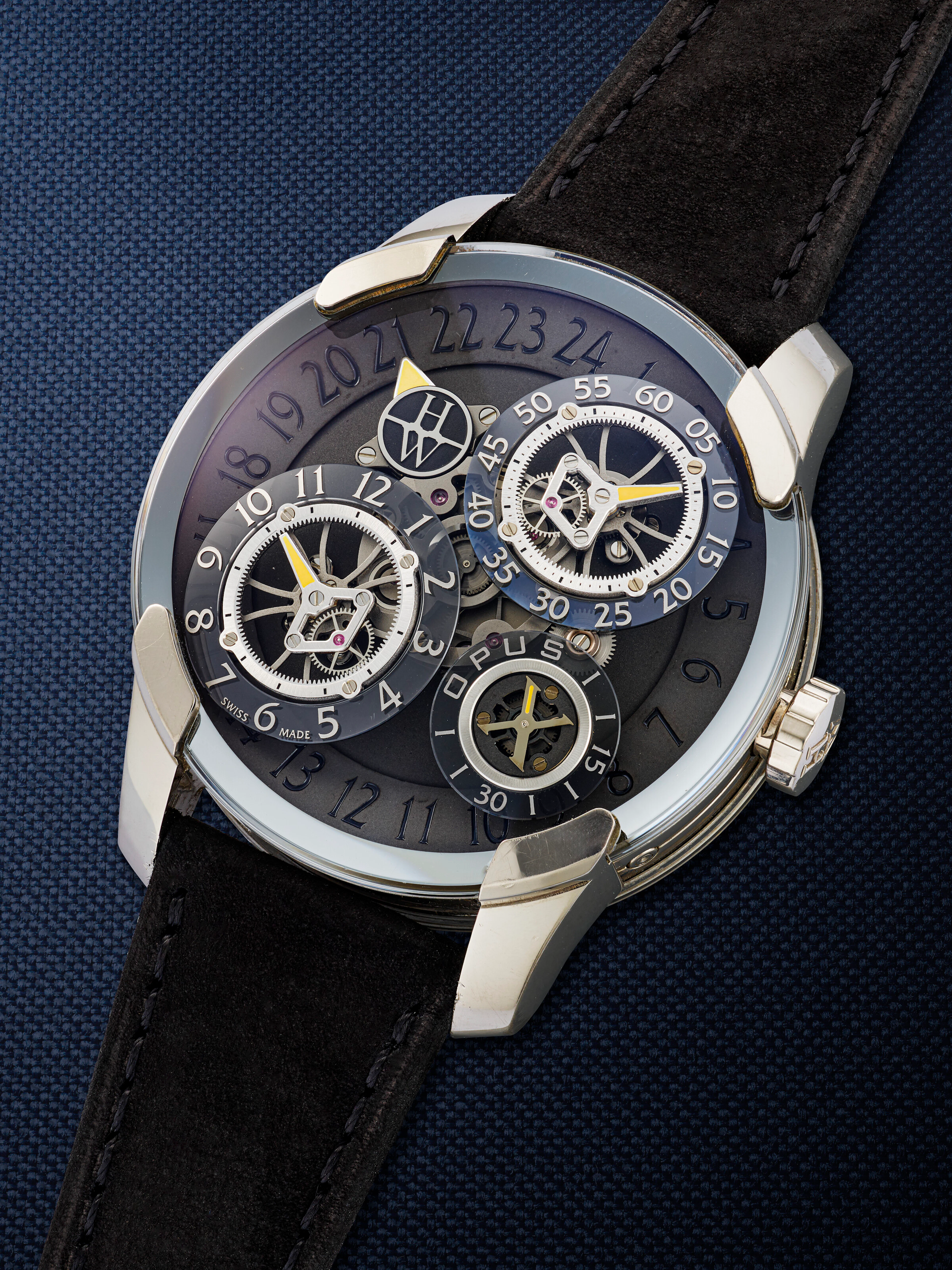 Harry Winston & Jean-Francois Mojon, Limited Edition White Gold 'Opus