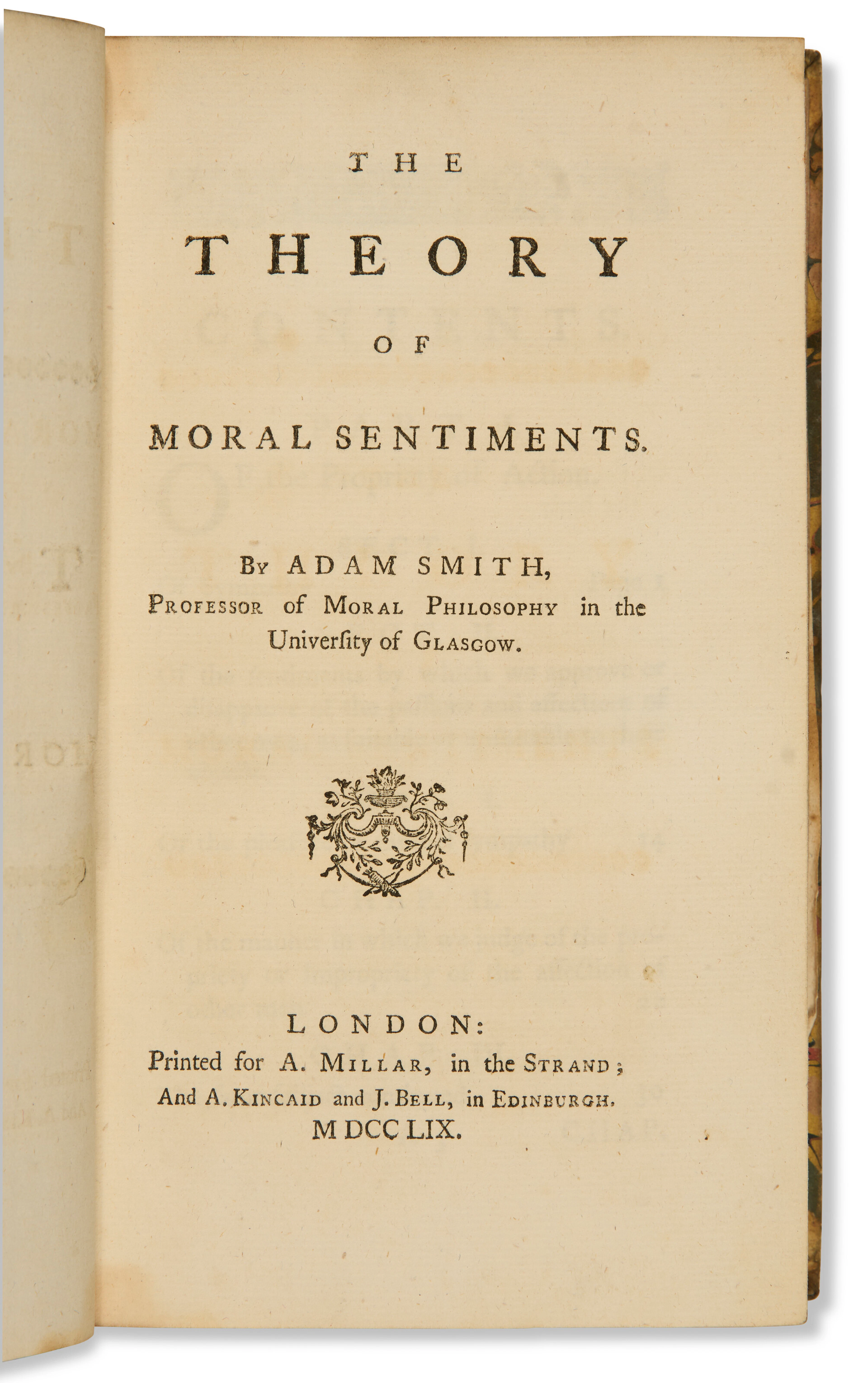 Theory of Moral Sentiments