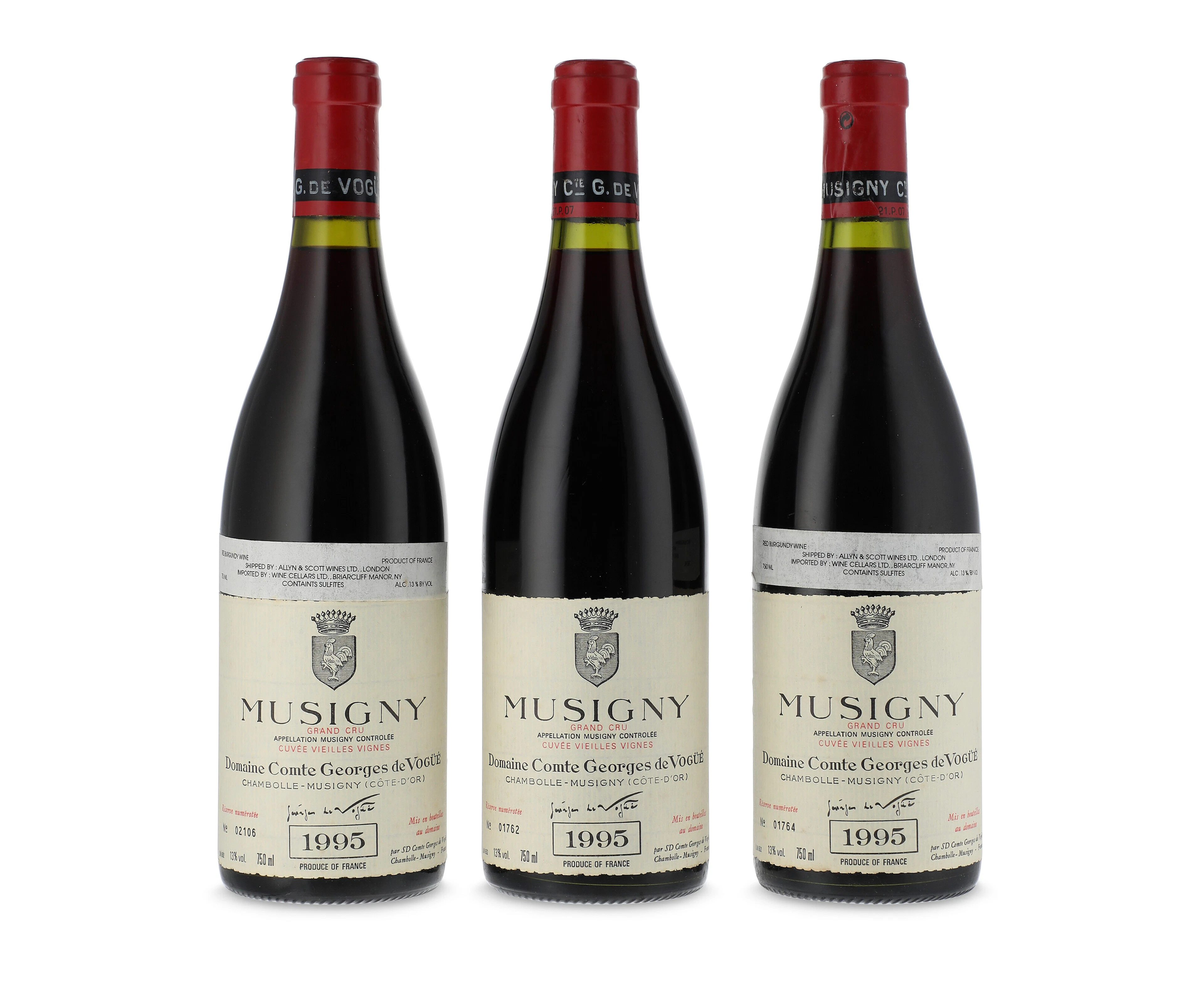 Domaine Comte Georges De Vogüé, Musigny, Cuvée Vieilles Vignes 1995