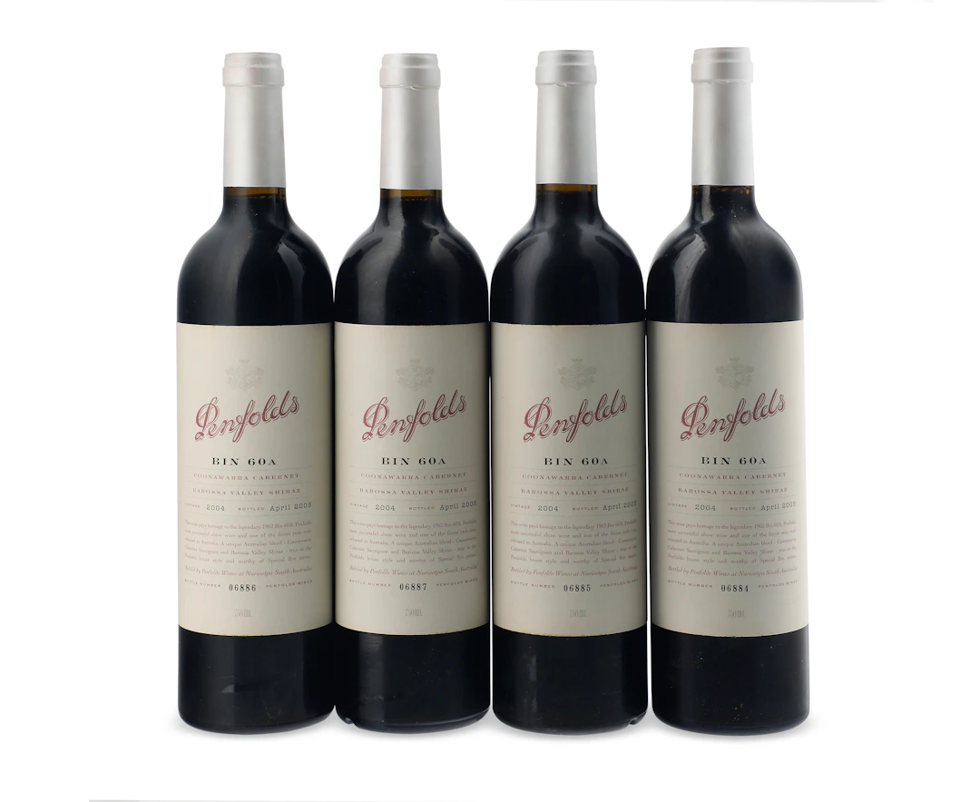 Penfolds, Coonawarra Cabernet Barossa Valley Shiraz Bin 60A 2004