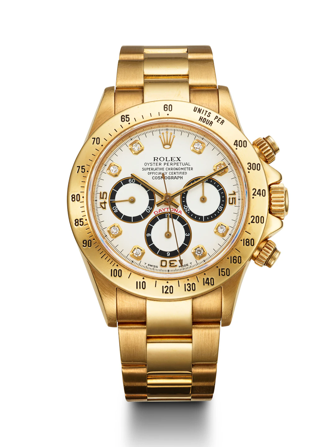 Rolex, Yellow Gold and Diamond-Set 'Daytona', Ref. 16528
