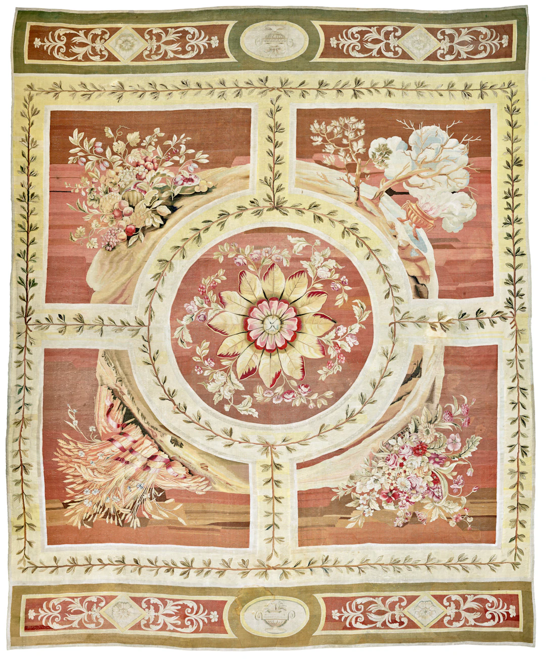 A Large Aubusson Carpet
