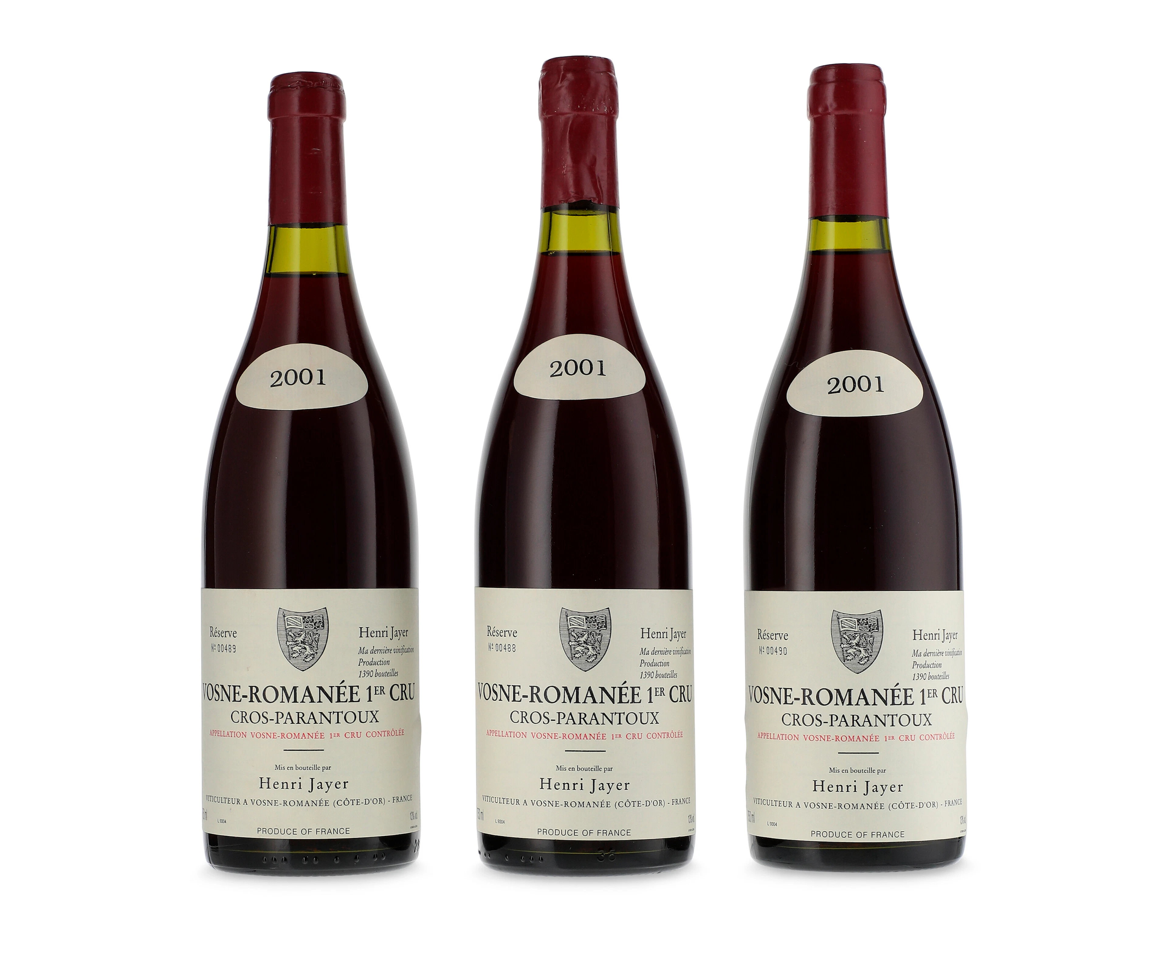 Henri Jayer, Vosne-Romanée Cros Parantoux 2001