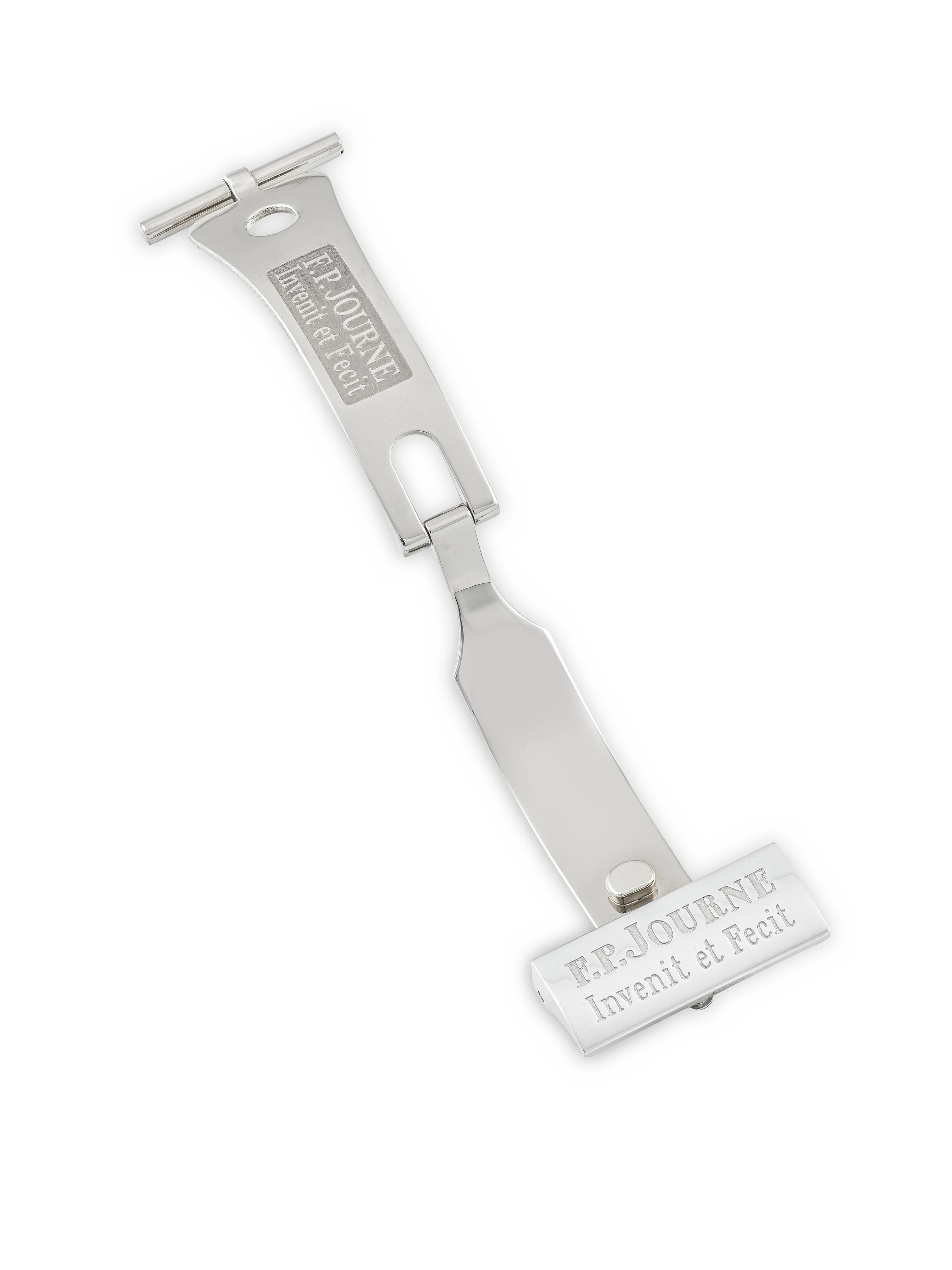 F.p Journe. An 18K White Gold and Platinum Deployant Clasp