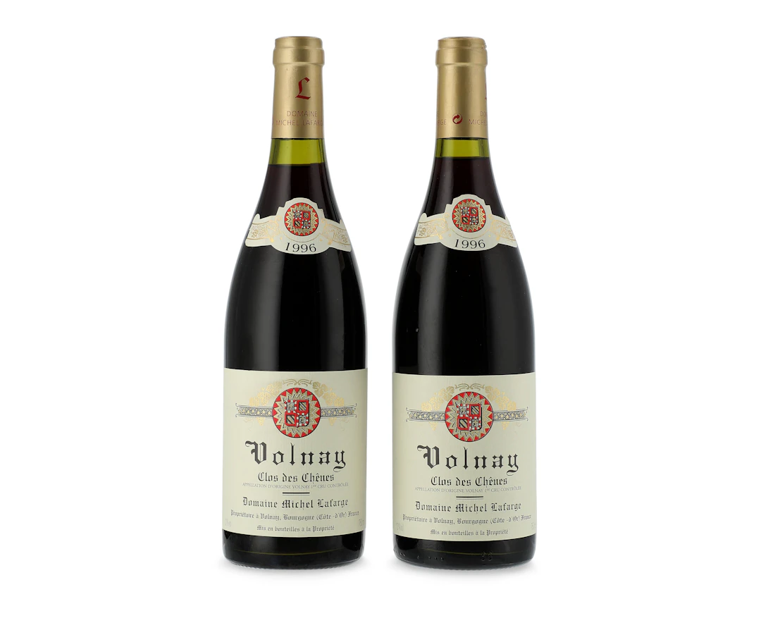 Mixed 1996 & 1999 Domaine Michel Lafarge, Volnay, Clos Des Chenes