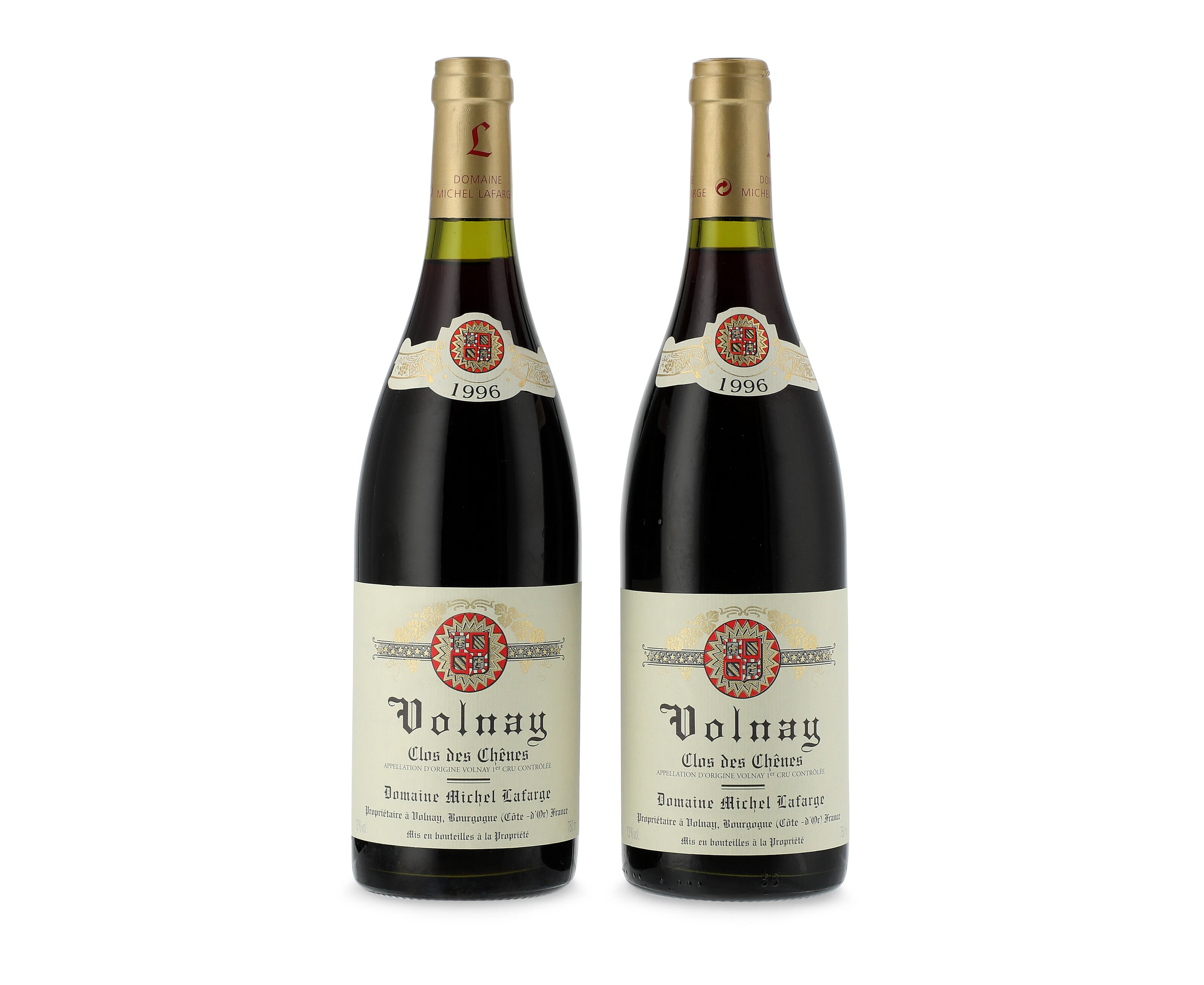 Mixed 1996 & 1999 Domaine Michel Lafarge, Volnay, Clos Des Chenes