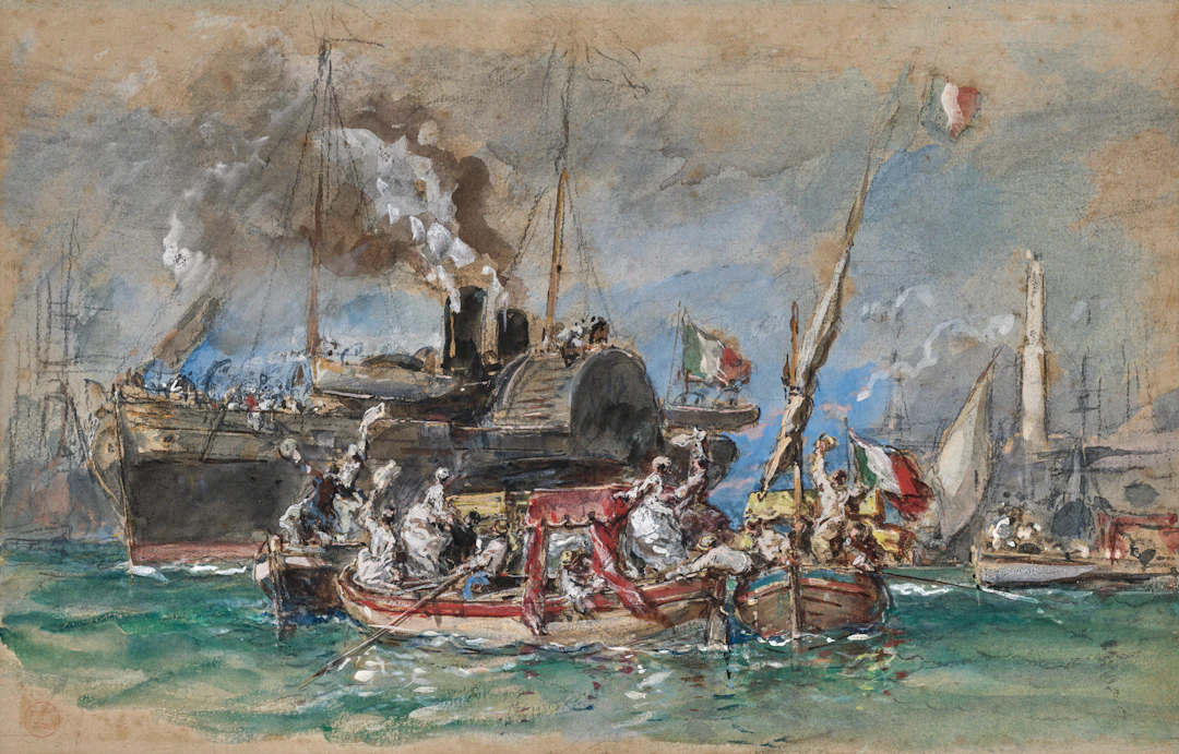 Eugène Isabey (Paris 1803-1886 Montévrain)