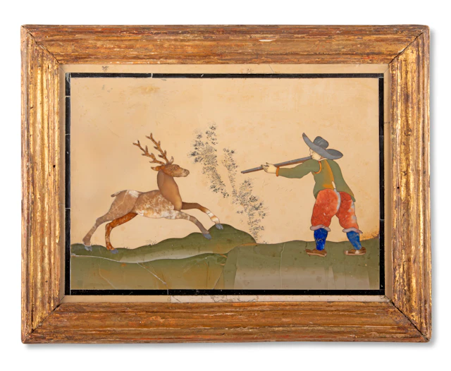 An Italian Pietra Dura Plaque