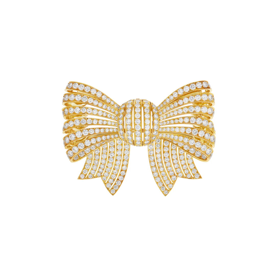 Van Cleef & Arpels Diamond Convertible Hair Clip-Brooch