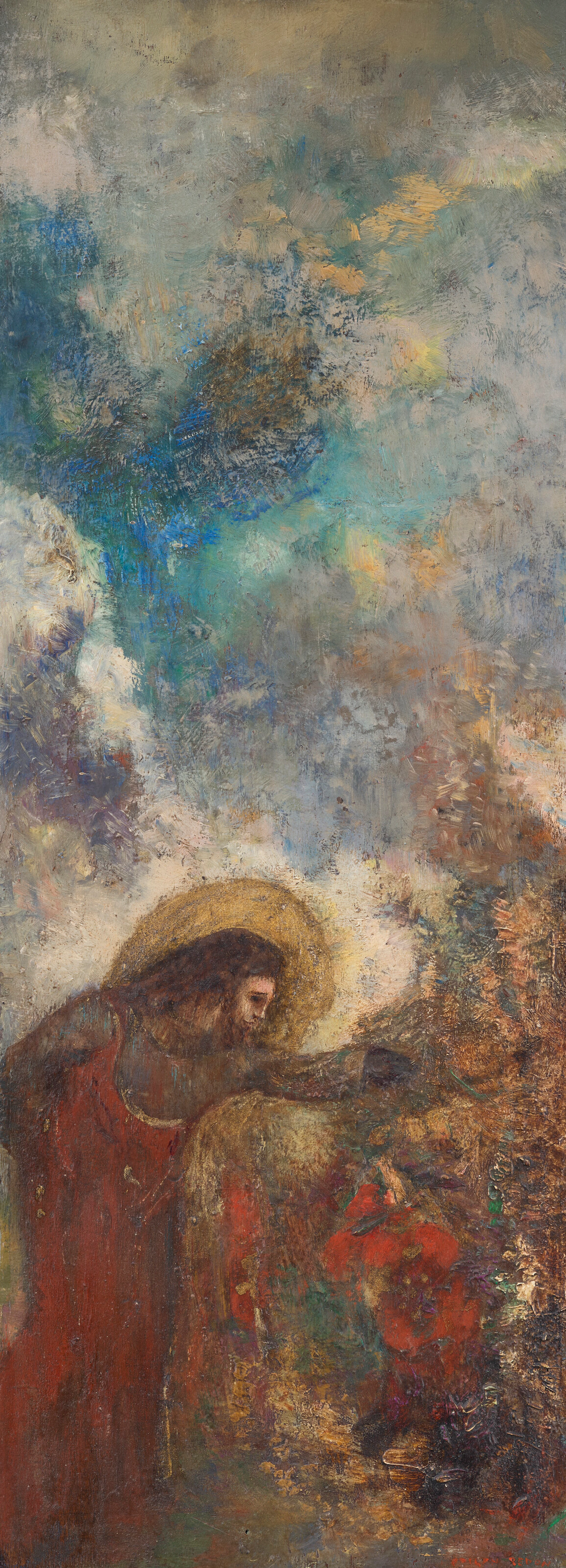 ODILON REDON (1840-1916) Le Christ au buisson