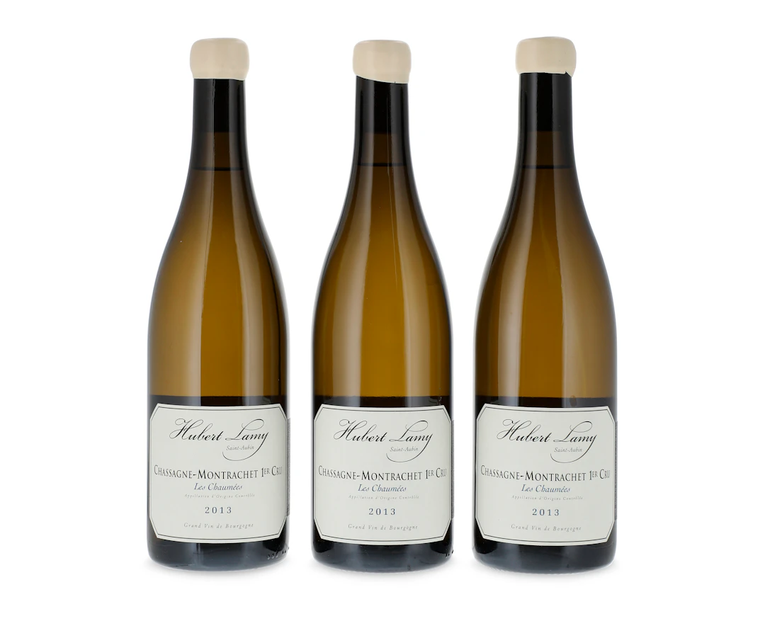 Mixed 2013 & 2014 Hubert Lamy, Chassagne-Montrachet, Les Chaumées