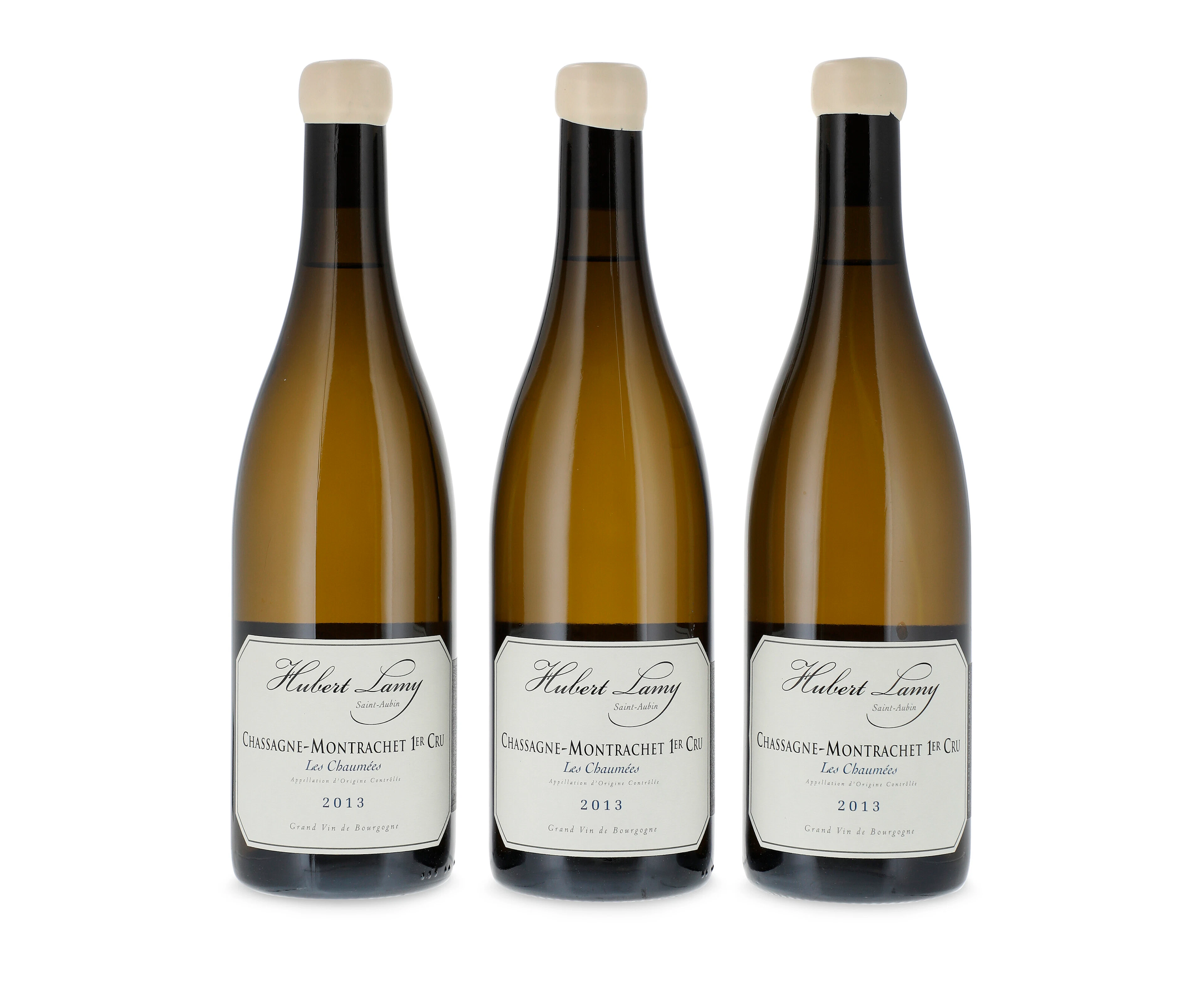 Mixed 2013 & 2014 Hubert Lamy, Chassagne-Montrachet, Les Chaumées