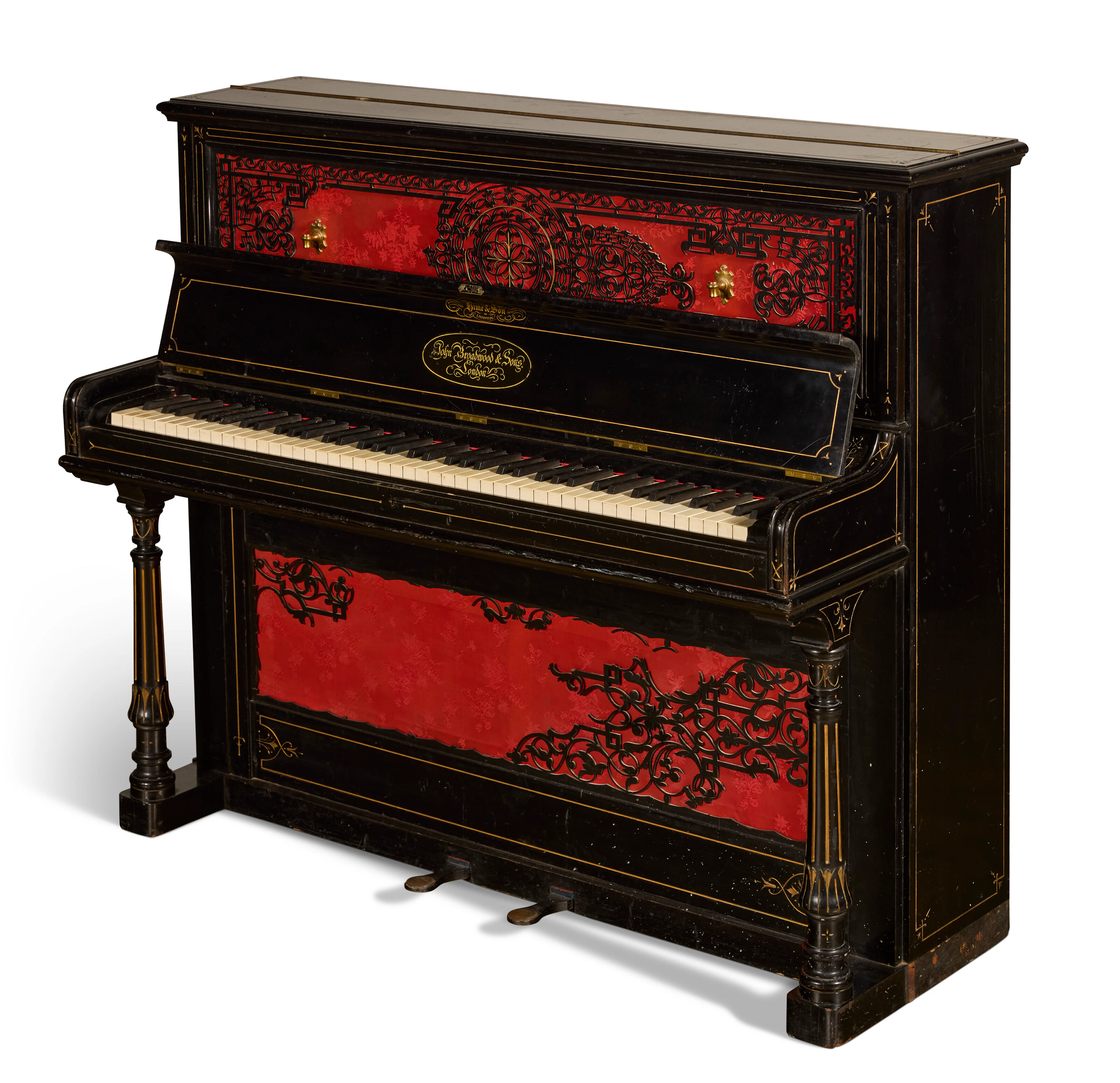 JOHN LENNON: THE BROADWOOD UPRIGHT PIANO ON WHICH HE COMPOSED ‘LUCY
