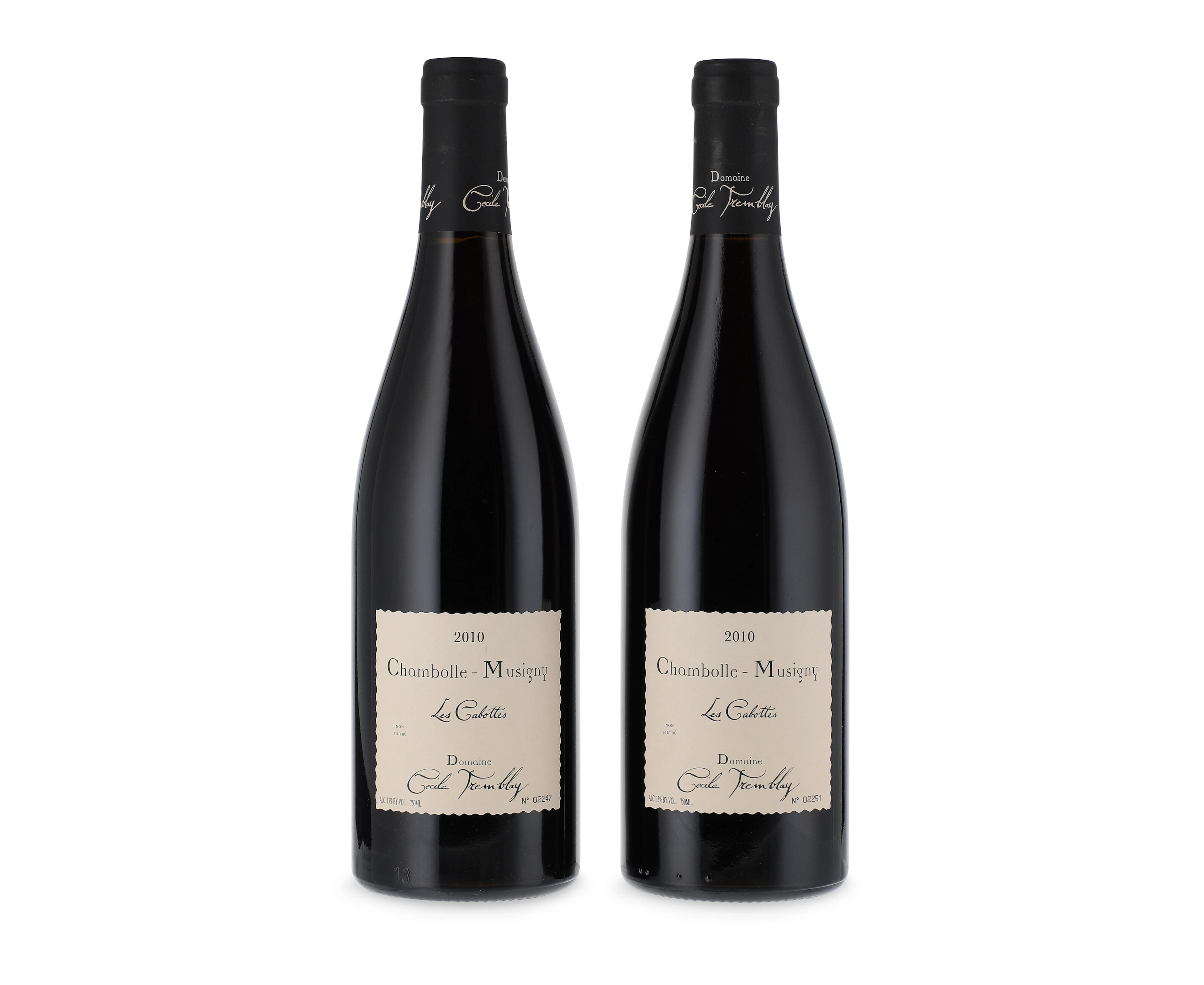 Domaine Cécile Tremblay, Chambolle-Musigny, Les Cabottes 2010