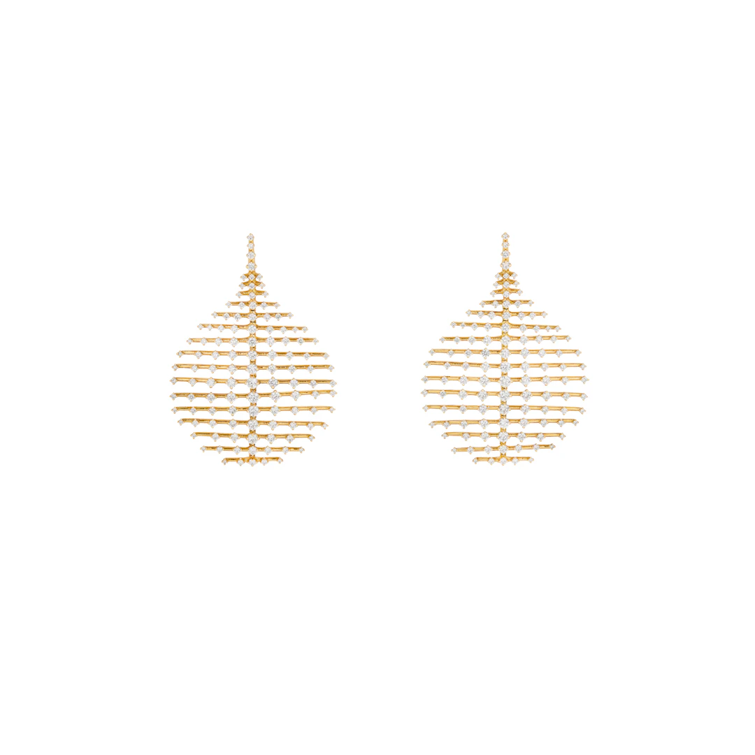 Fernando Jorge Diamond 'Disco' Earrings