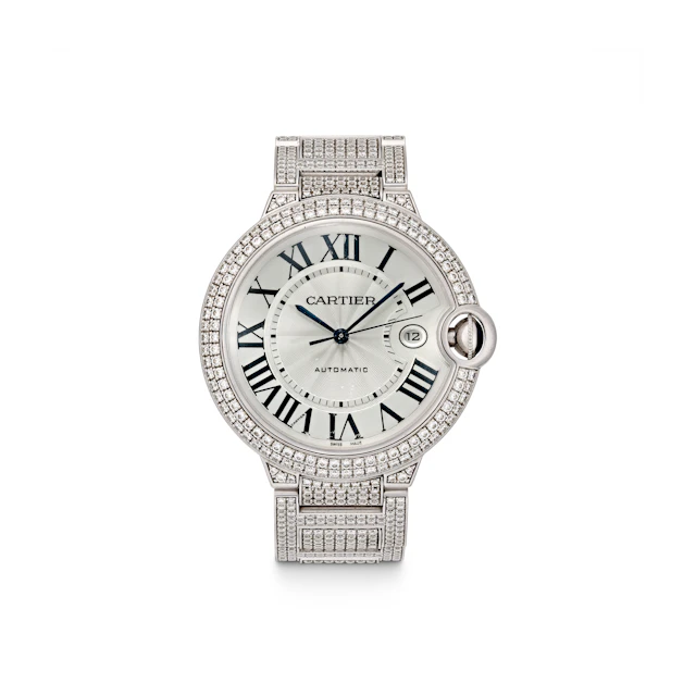 Cartier Diamond 'Ballon Bleu' Lady's Wristwatch
