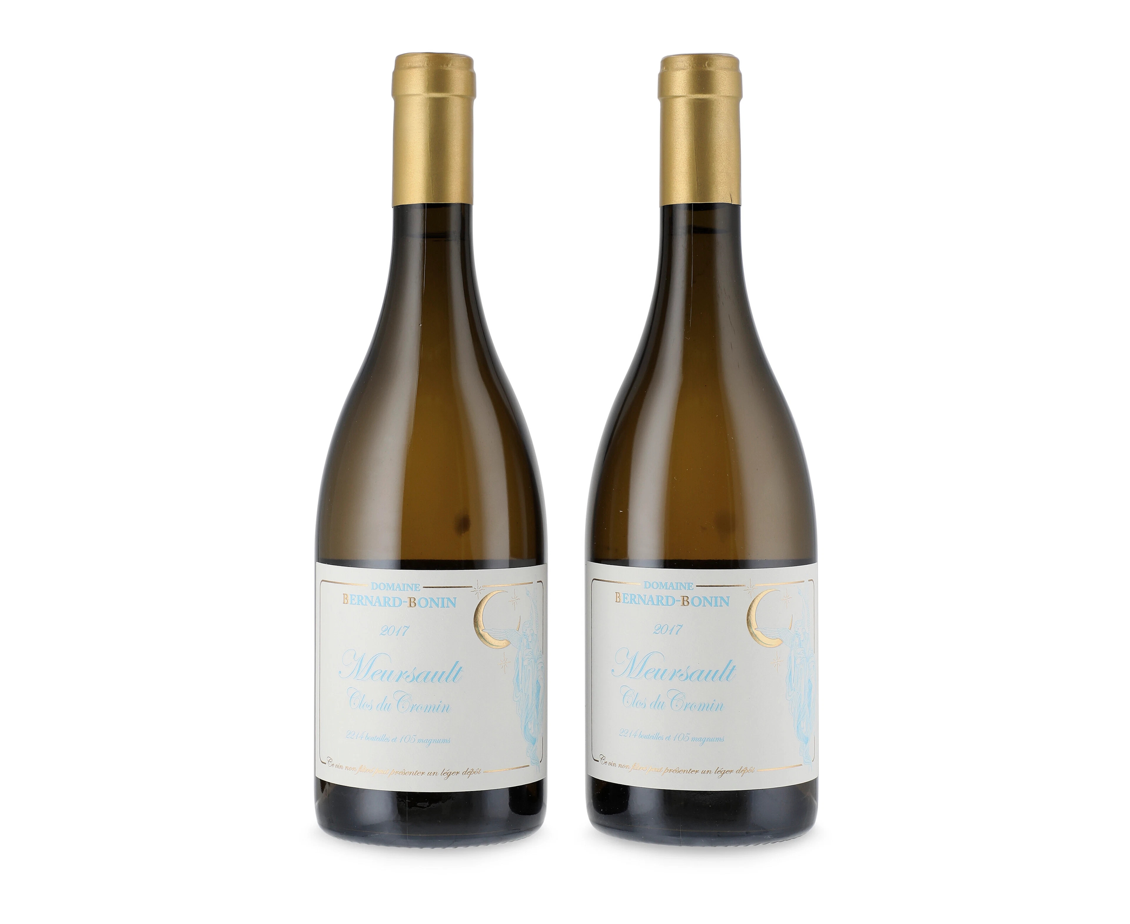 Mixed 2016 & 2017 Domaine Bernard-Bonin, Meursault, Clos Du Cromin