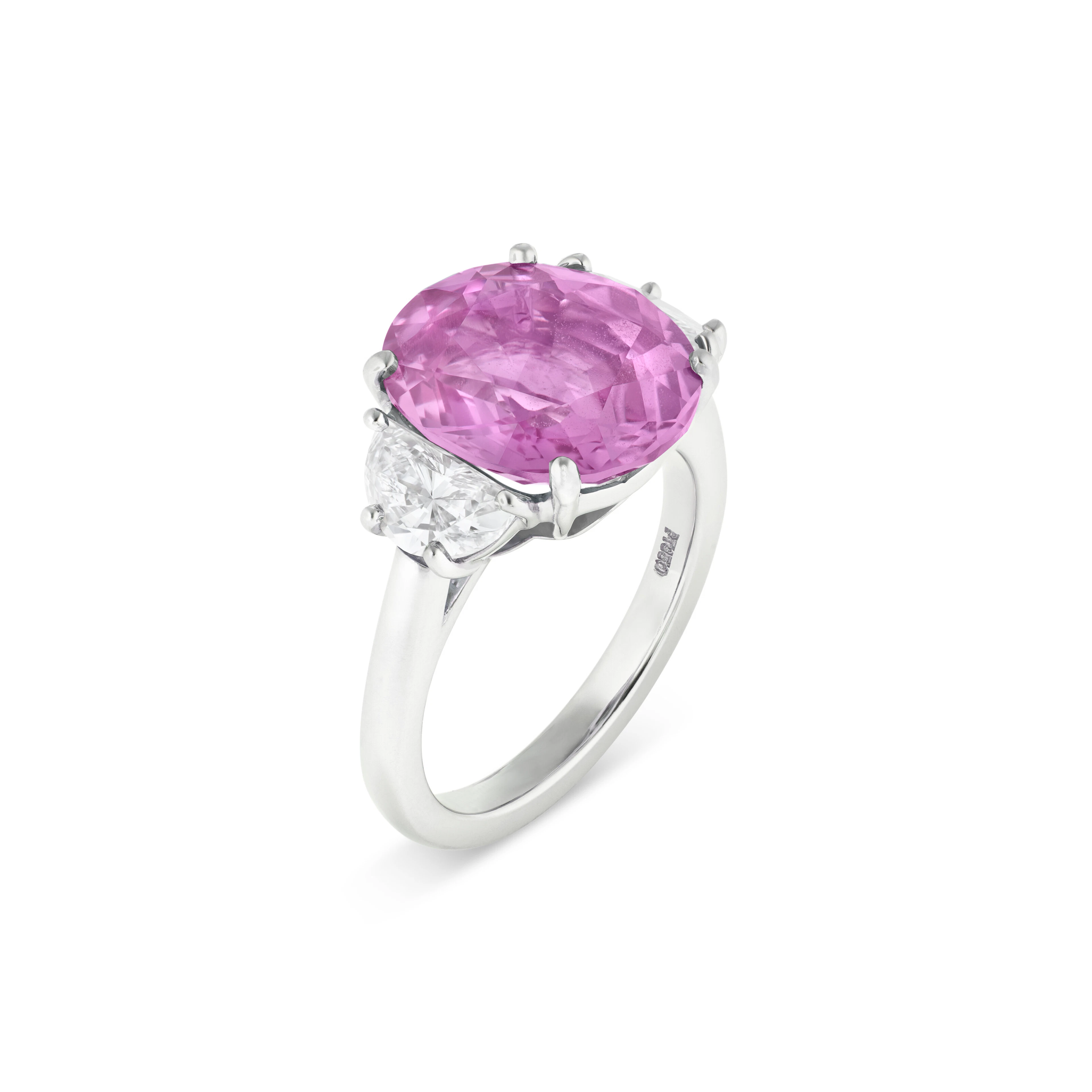 Colored Sapphire and Diamond Ring