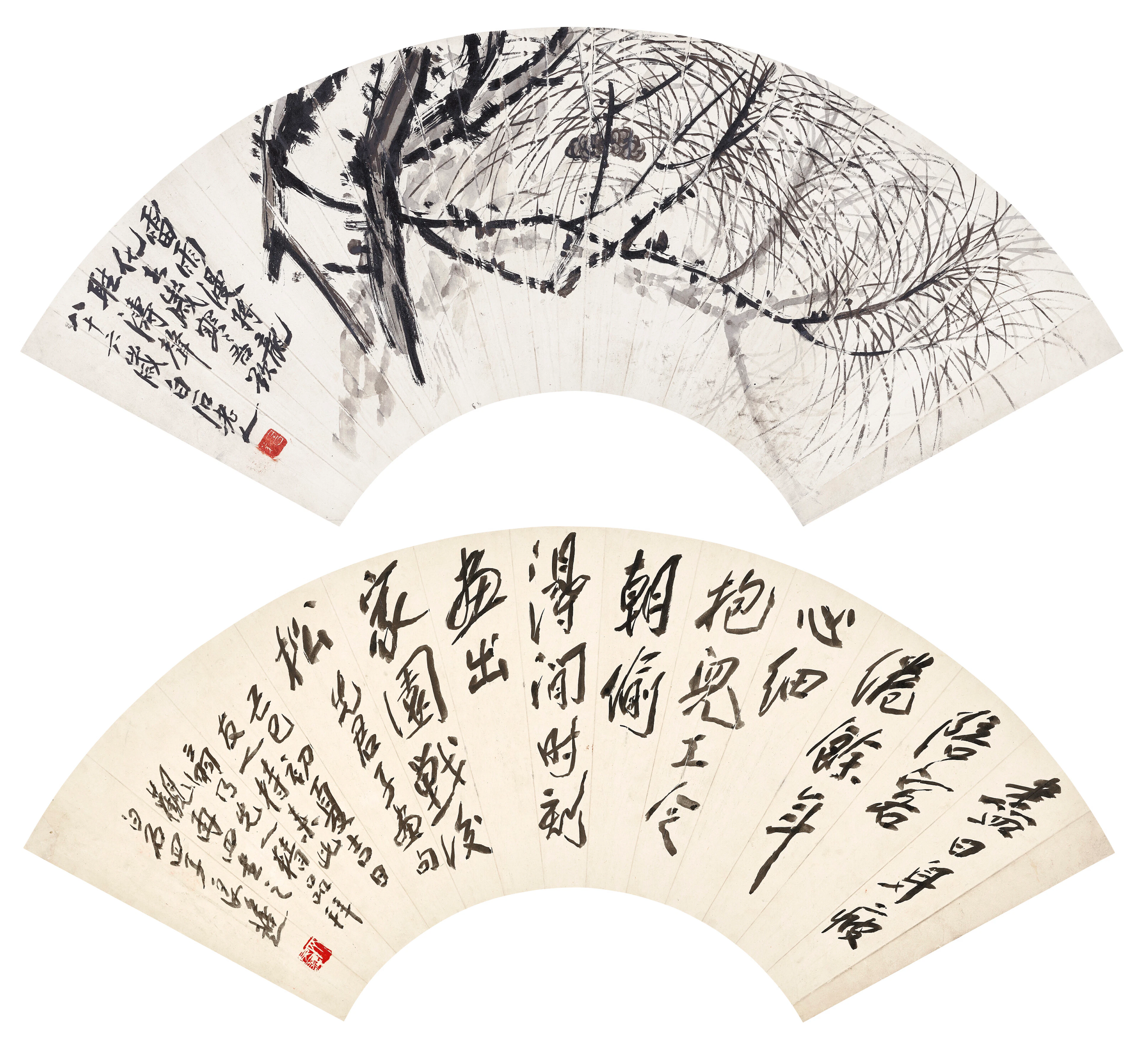 Qi Baishi (1863-1957) / Qi Liangchi (1921-2003)