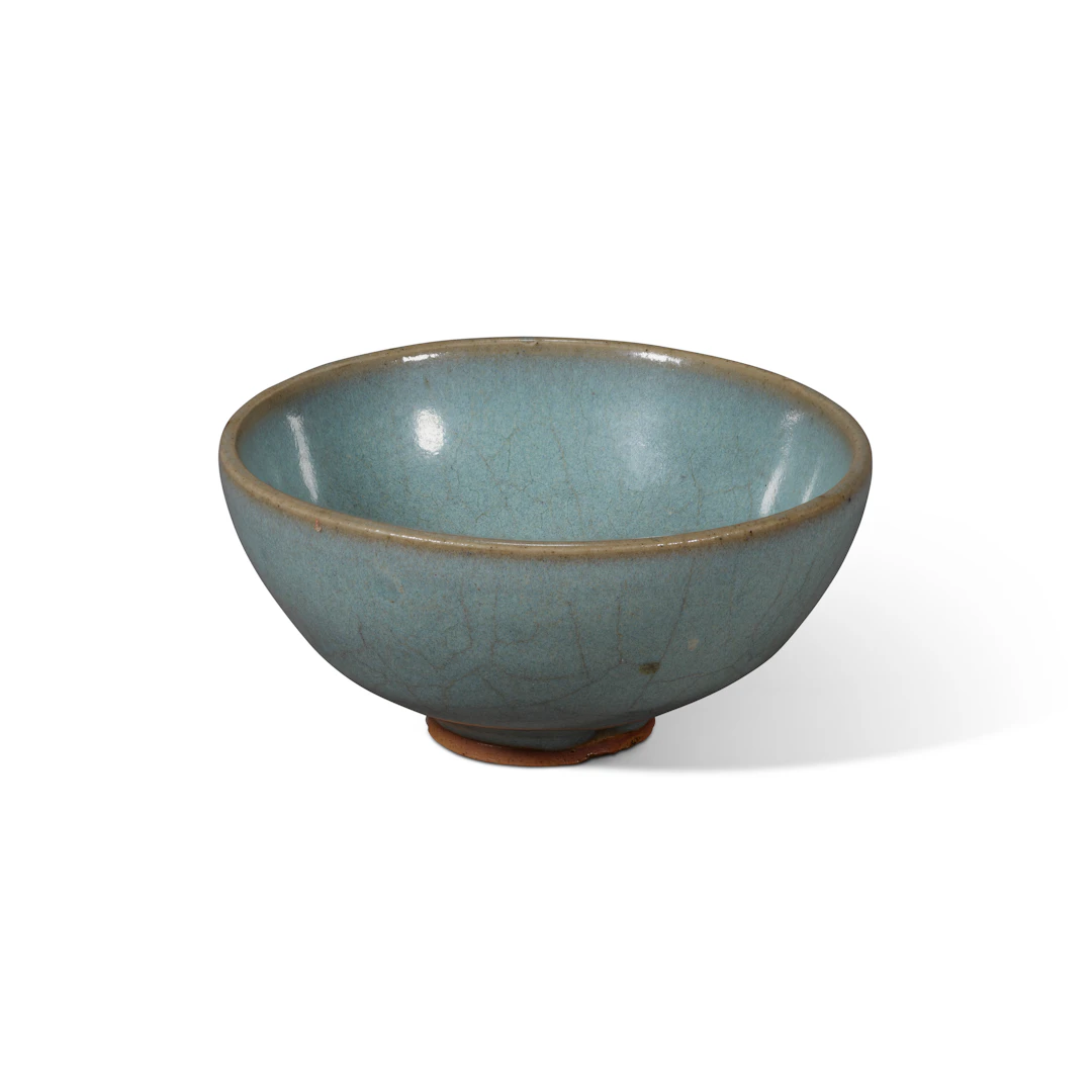 A Small Jun Sky Blue-Glazed Bowl