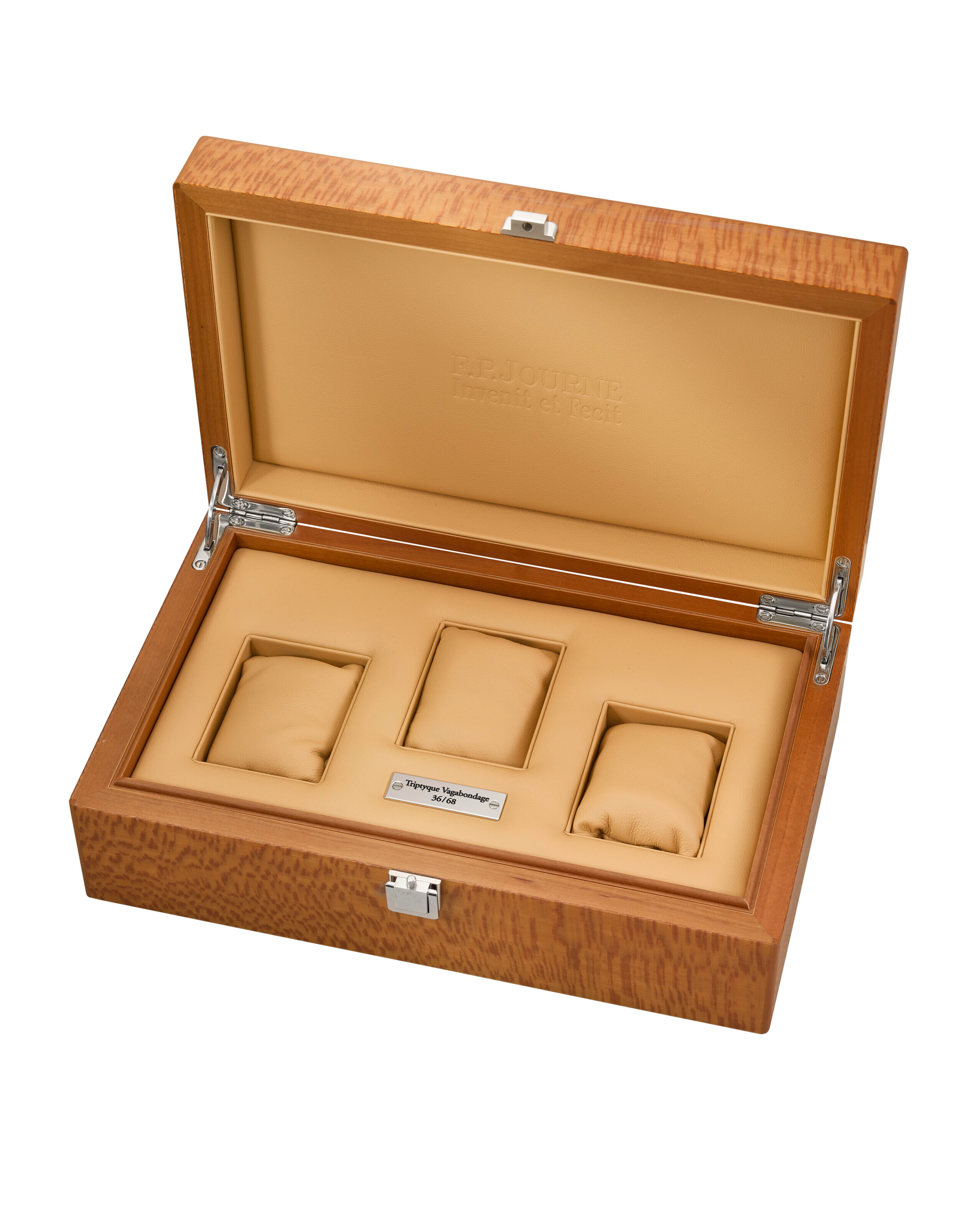 F.p. Journe. A Unique Presentation Box, Made for the Triptyque Vagabondage Set