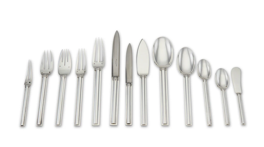 A French Silver Flatware Service