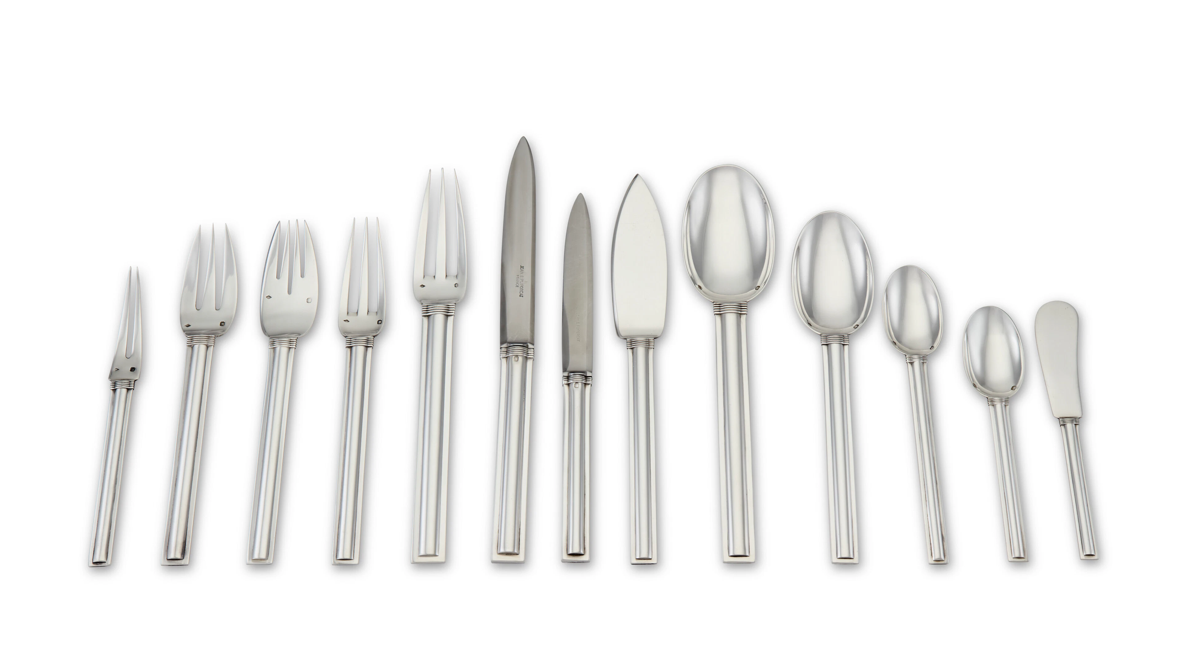 A French Silver Flatware Service