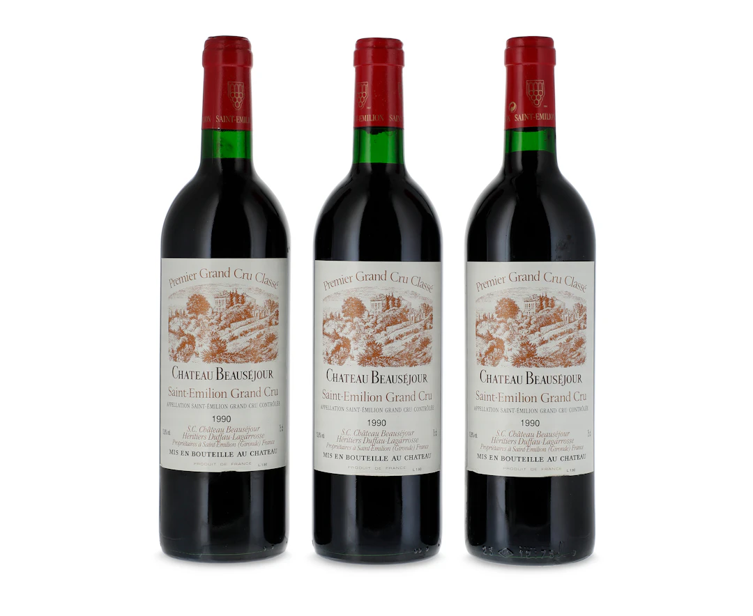Château Beauséjour Duffau-Lagarrosse 1990