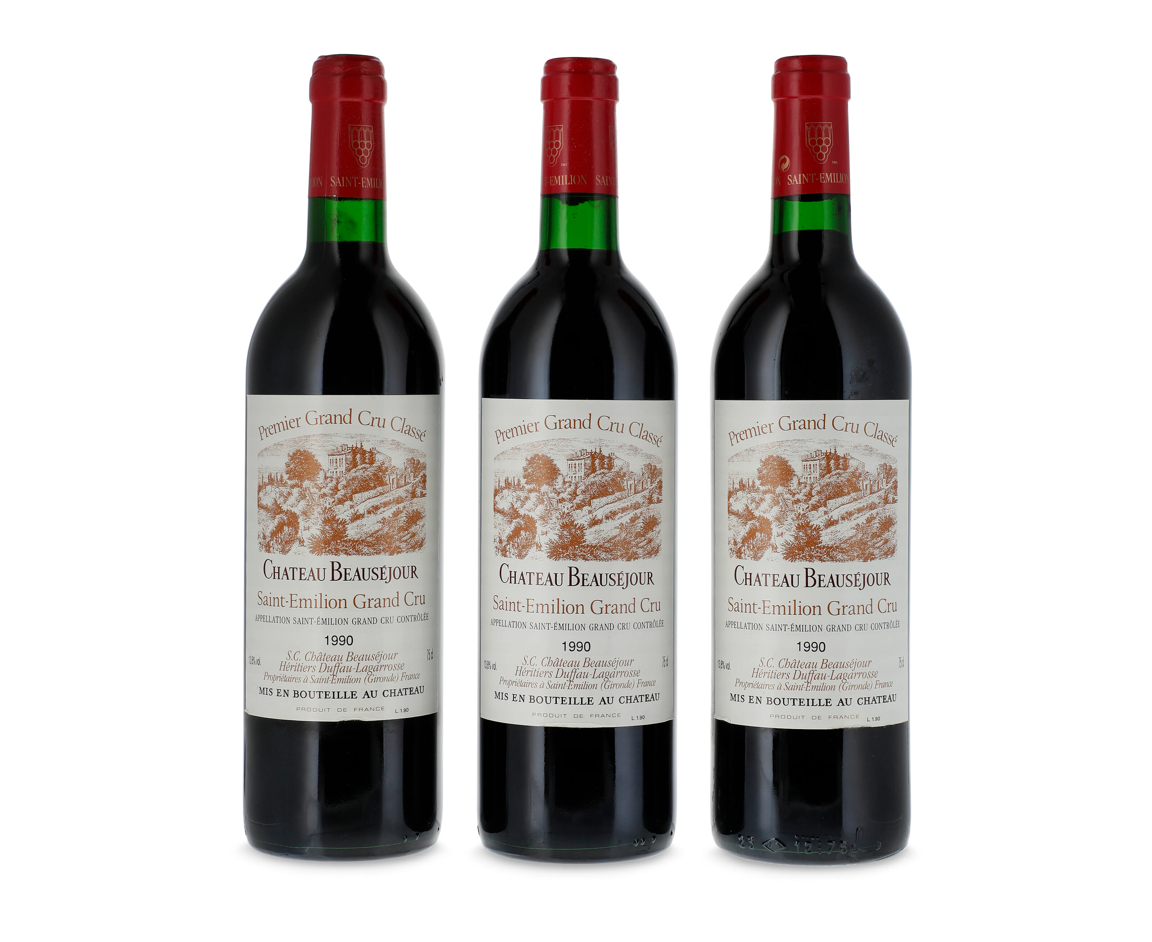 Château Beauséjour Duffau-Lagarrosse 1990