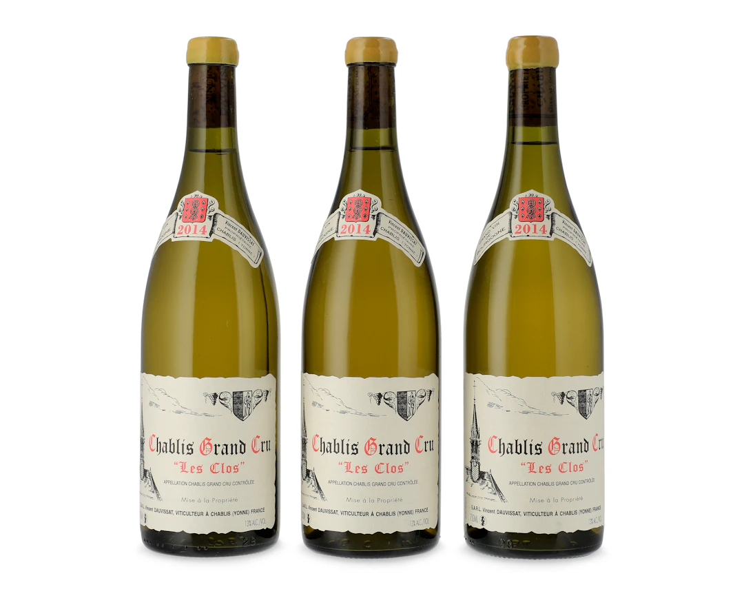 Mixed 2011 & 2014 Vincent Dauvissat, Chablis, Les Clos