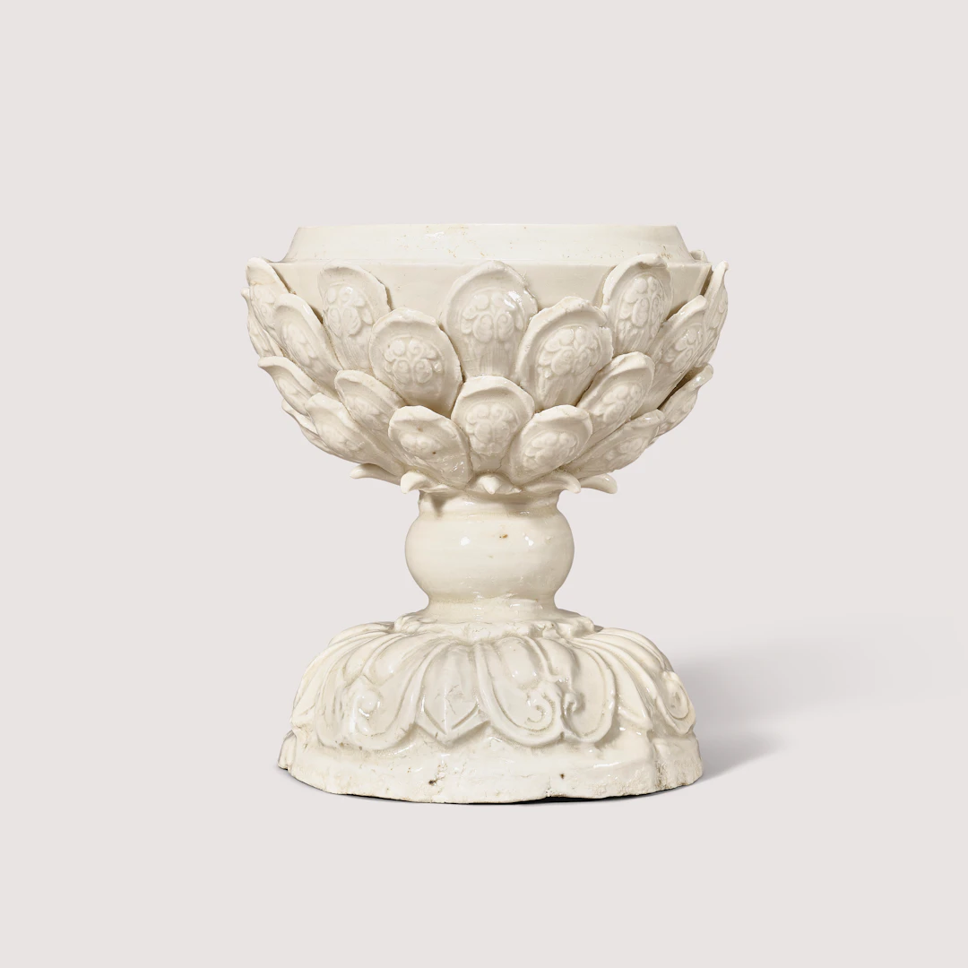 An Extremely Rare Ding ‘Lotus’ Form Censer