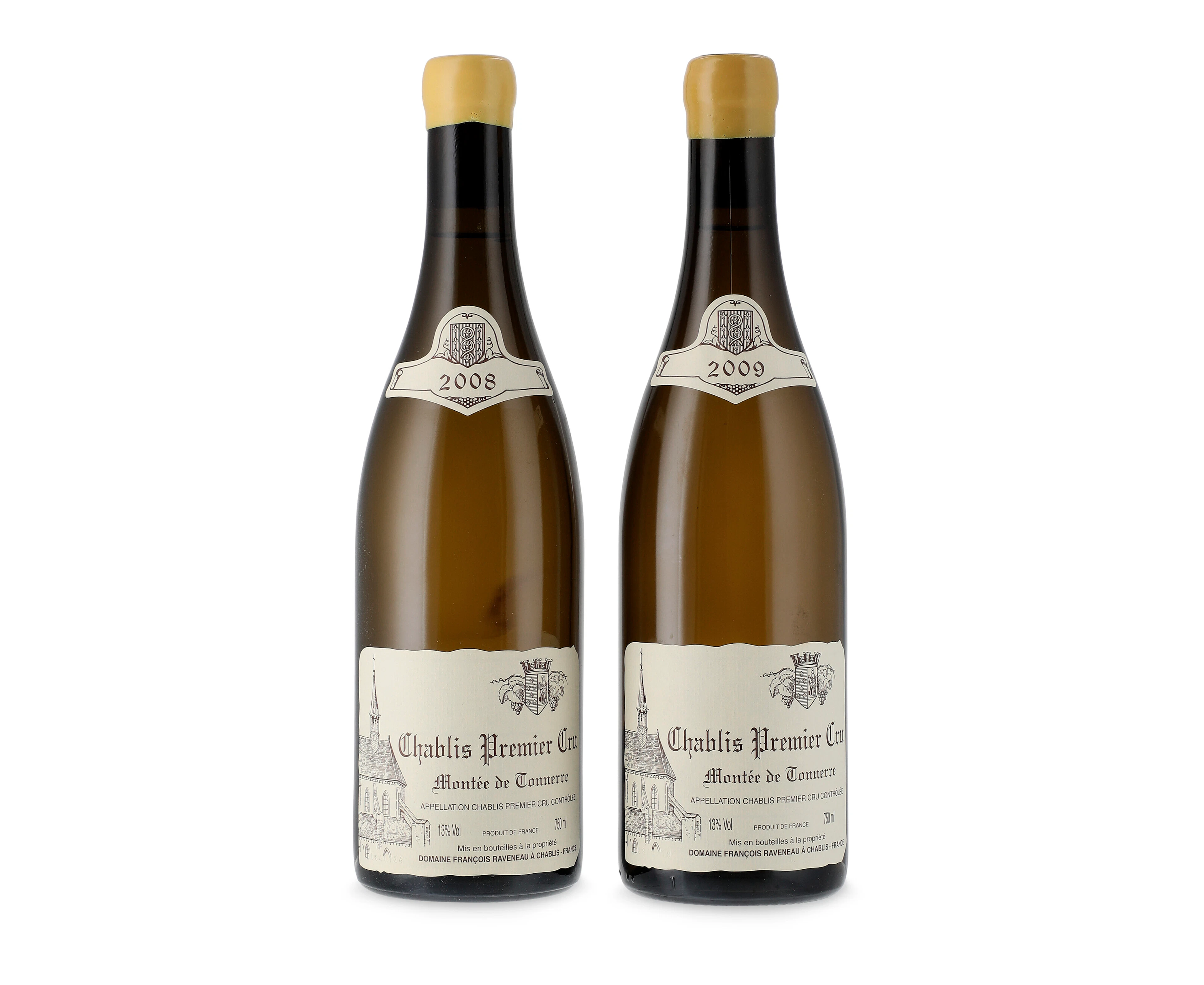 Mixed 2008 & 2009 Domaine François Raveneau, Chablis, Montee De Tonnerre